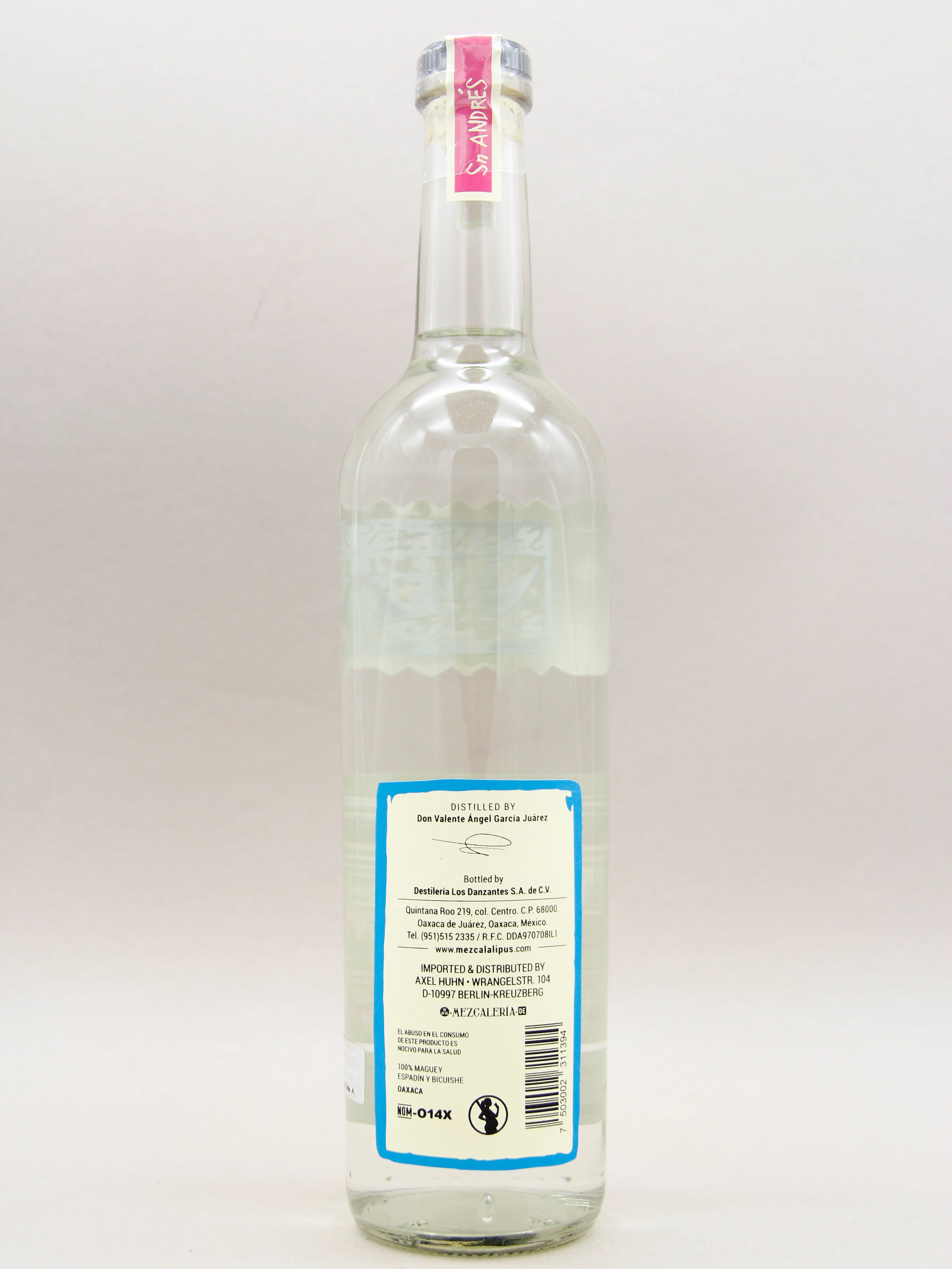 Alipus Mezcal, San Andrés, Espadin/Bicuishe (70cl) - Image 2