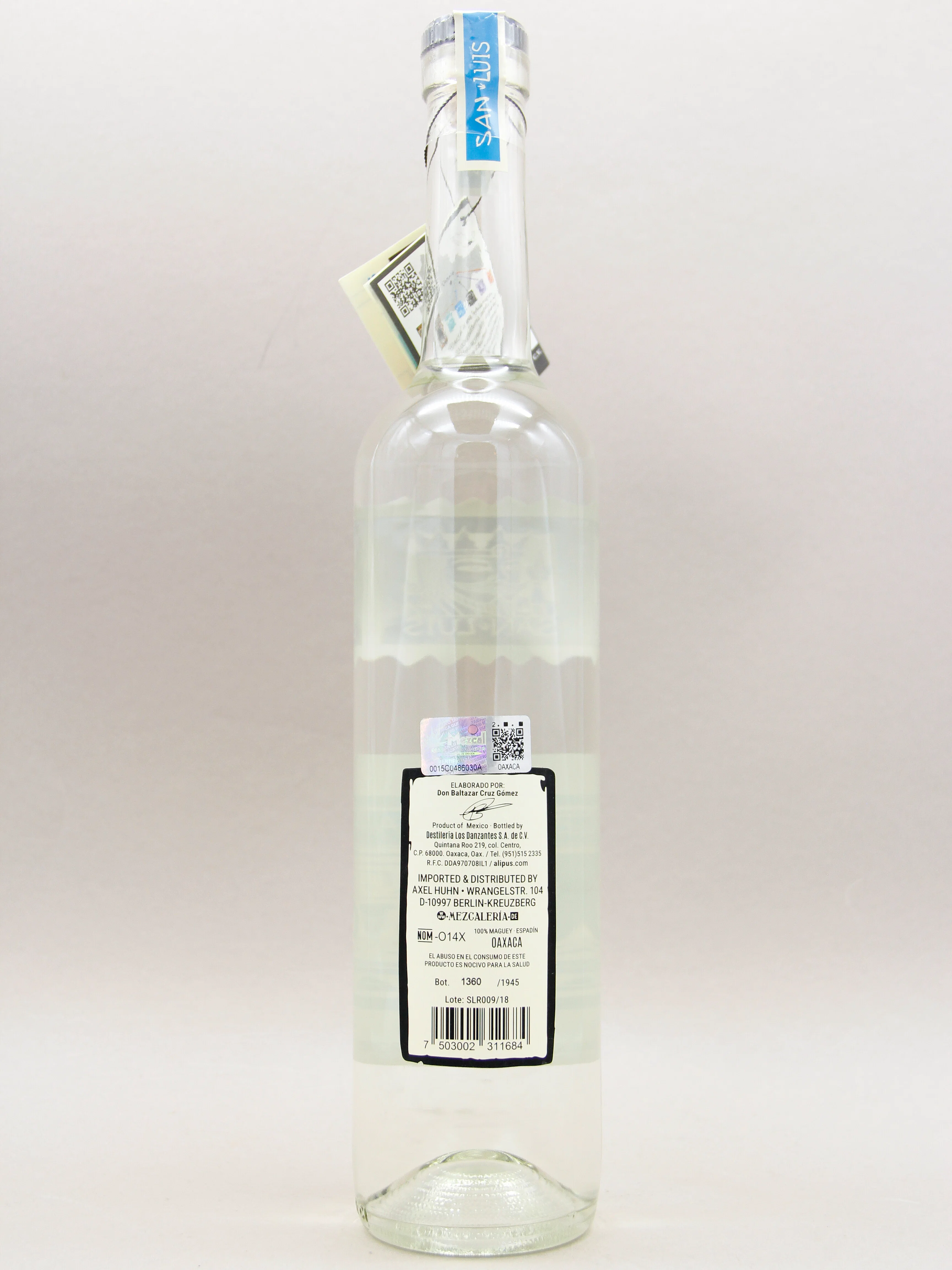 Alipus Mezcal, San Luis Del Rio (70cl) - Image 2