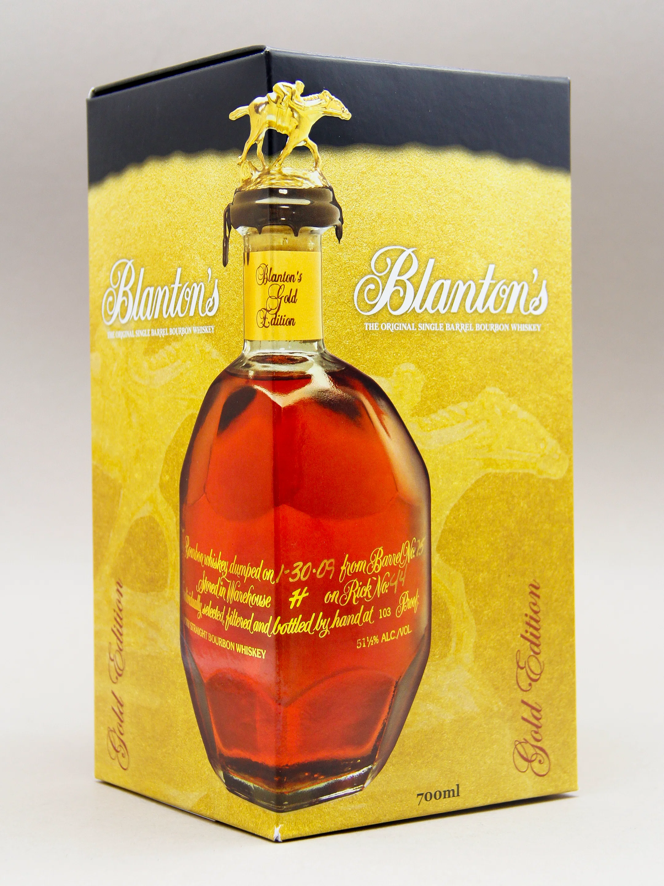 Blanton's, Gold Edition, Kentucky Straight Bourbon Whiskey (51.5%, 70cl) - Image 2