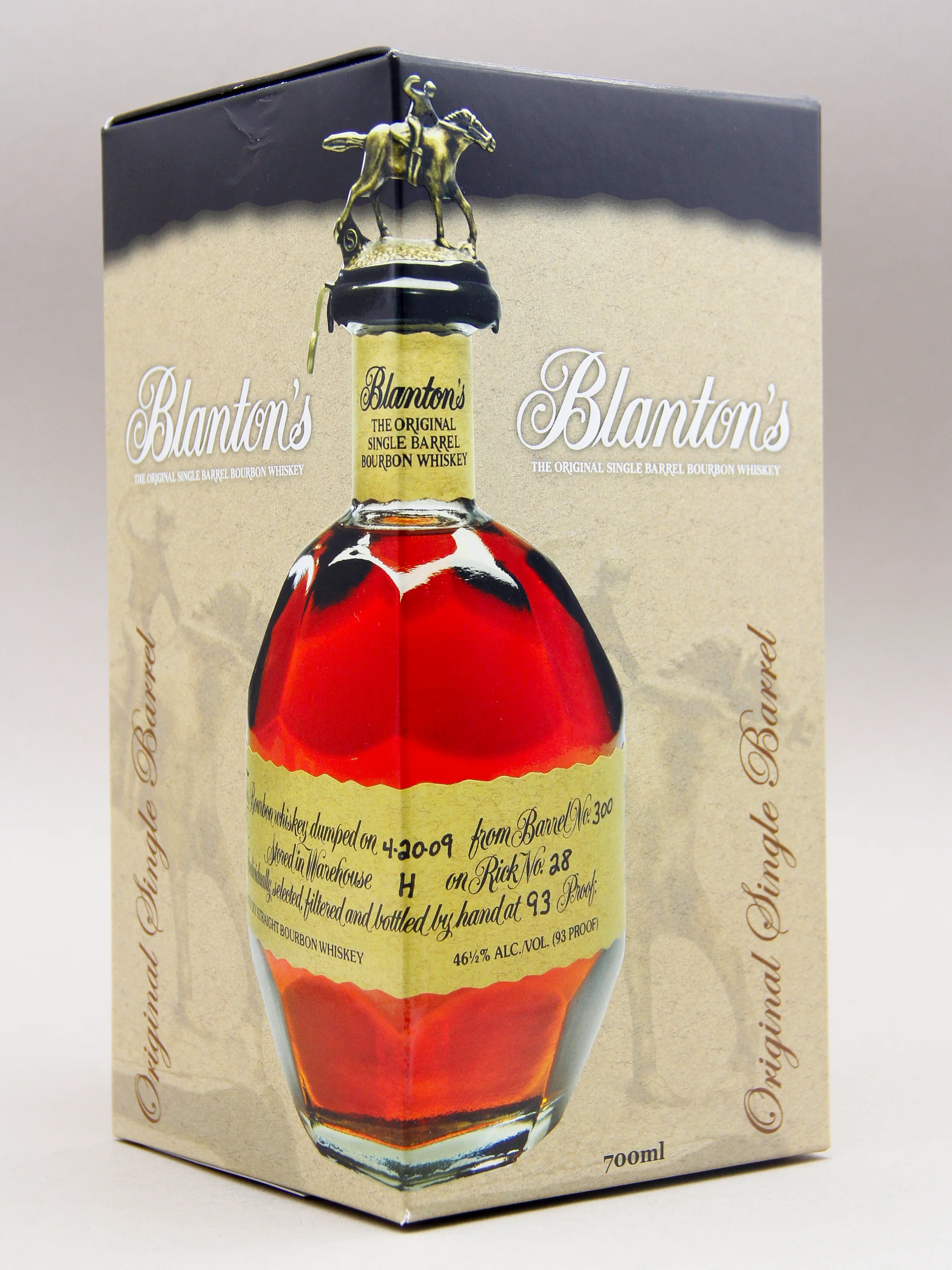 Blanton's, Original Single Barrel, Kentucky Straight Bourbon Whiskey (46.5%, 70cl) - Image 2