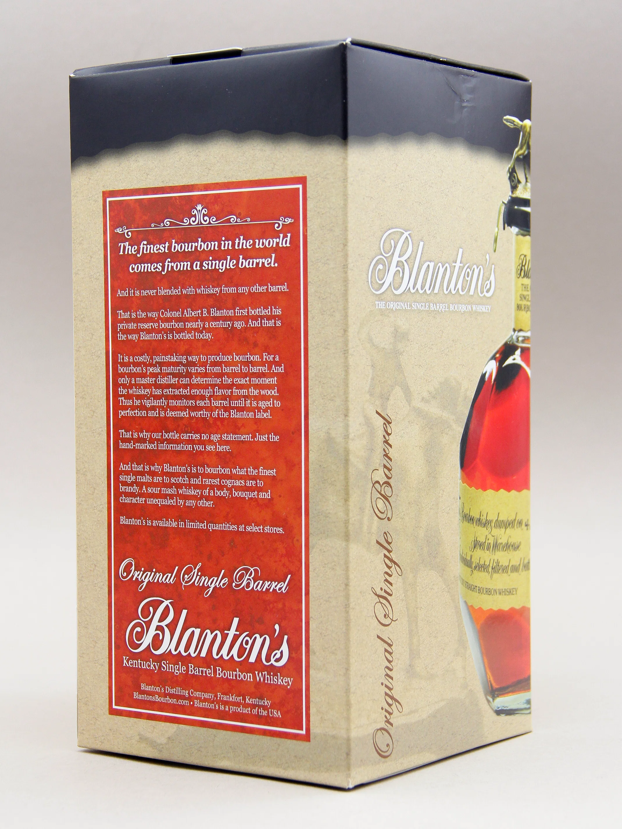 Blanton's, Original Single Barrel, Kentucky Straight Bourbon Whiskey (46.5%, 70cl) - Image 3