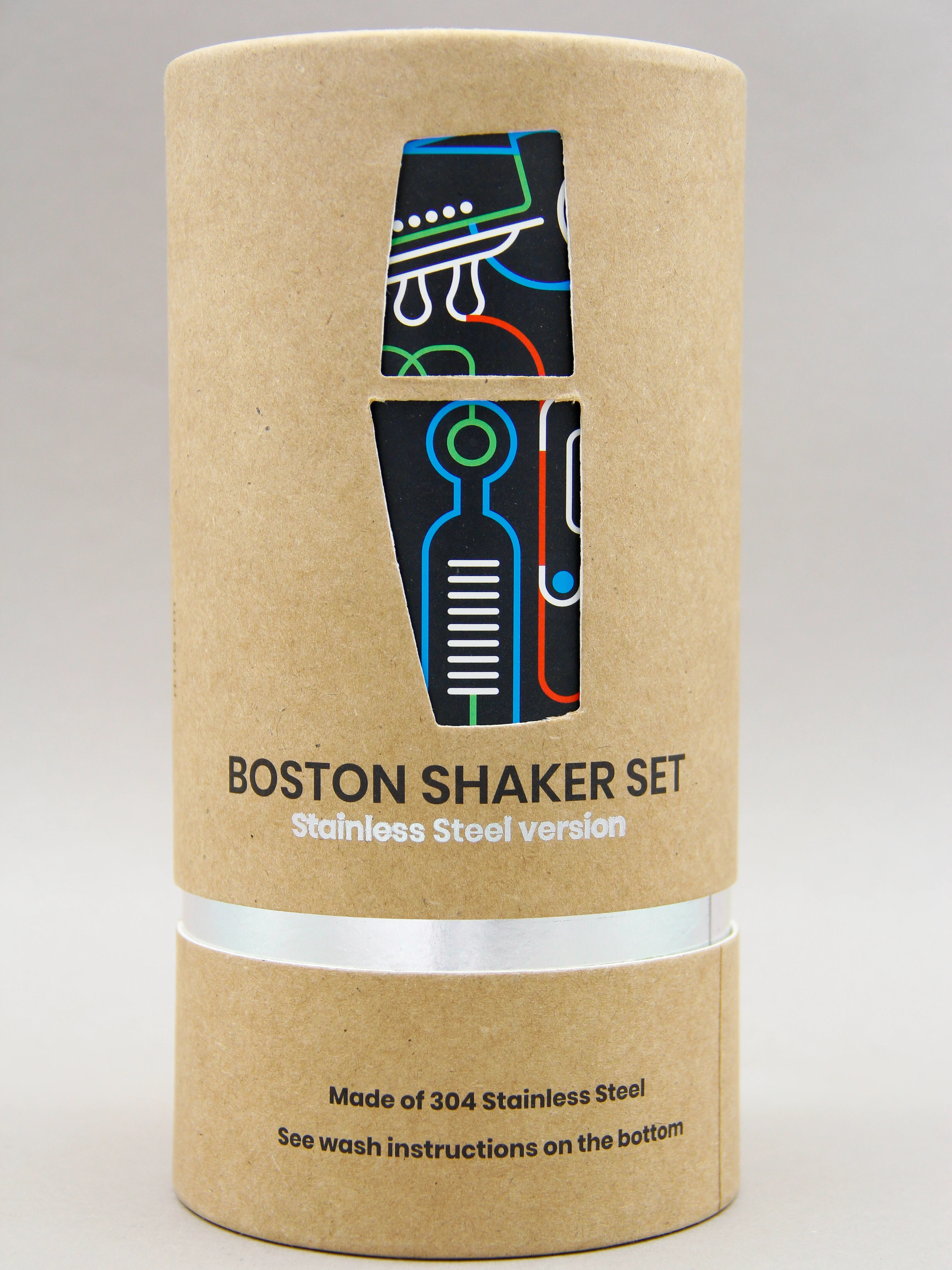 Nordicbar, Boston Shaker Tin Tin Set, Stainless Steel 55cl-75cl, With Gift Box - Image 5