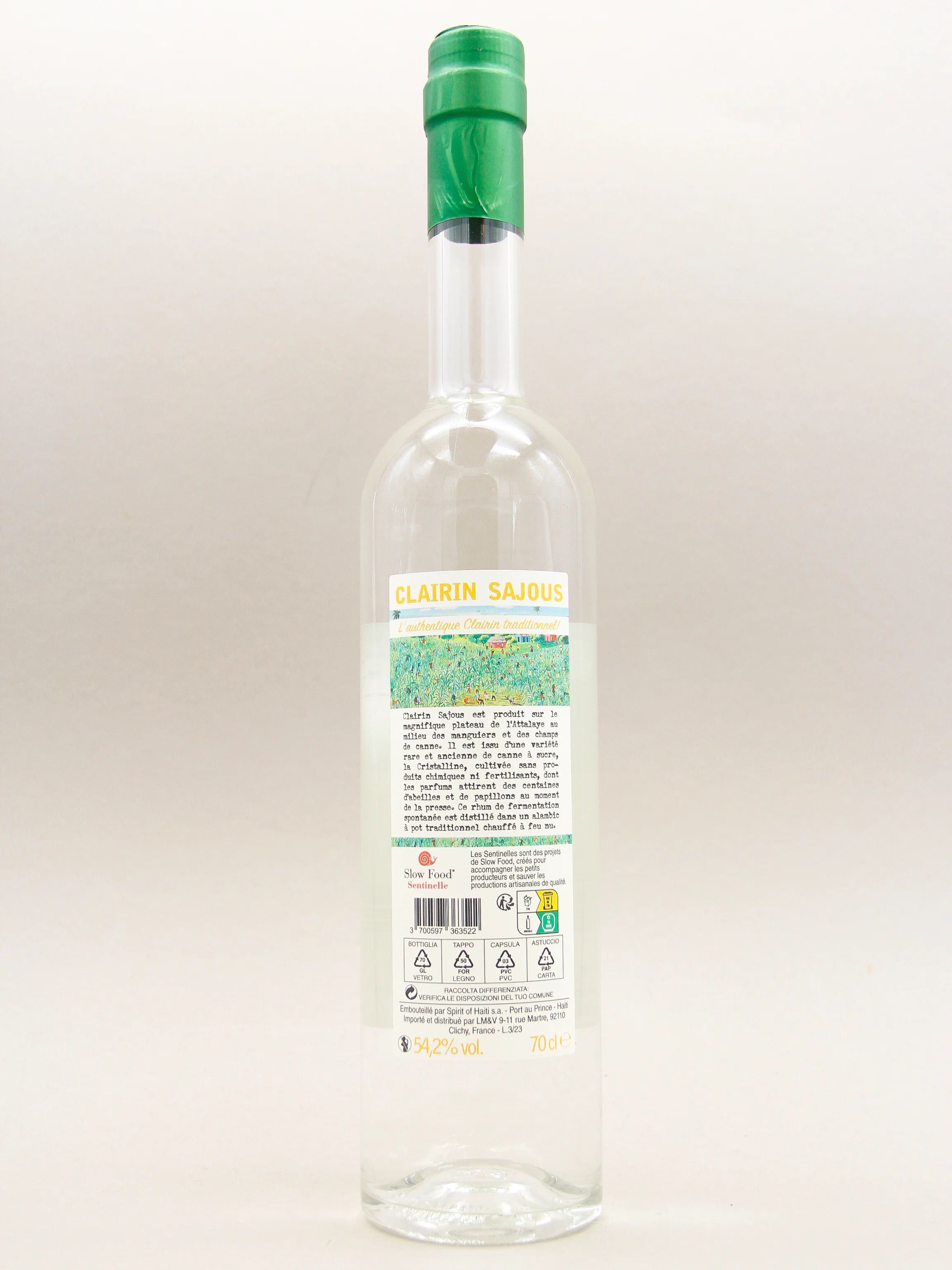 Clairin Sajous, 2021, Haiti (54.2%, 70cl) - Image 2