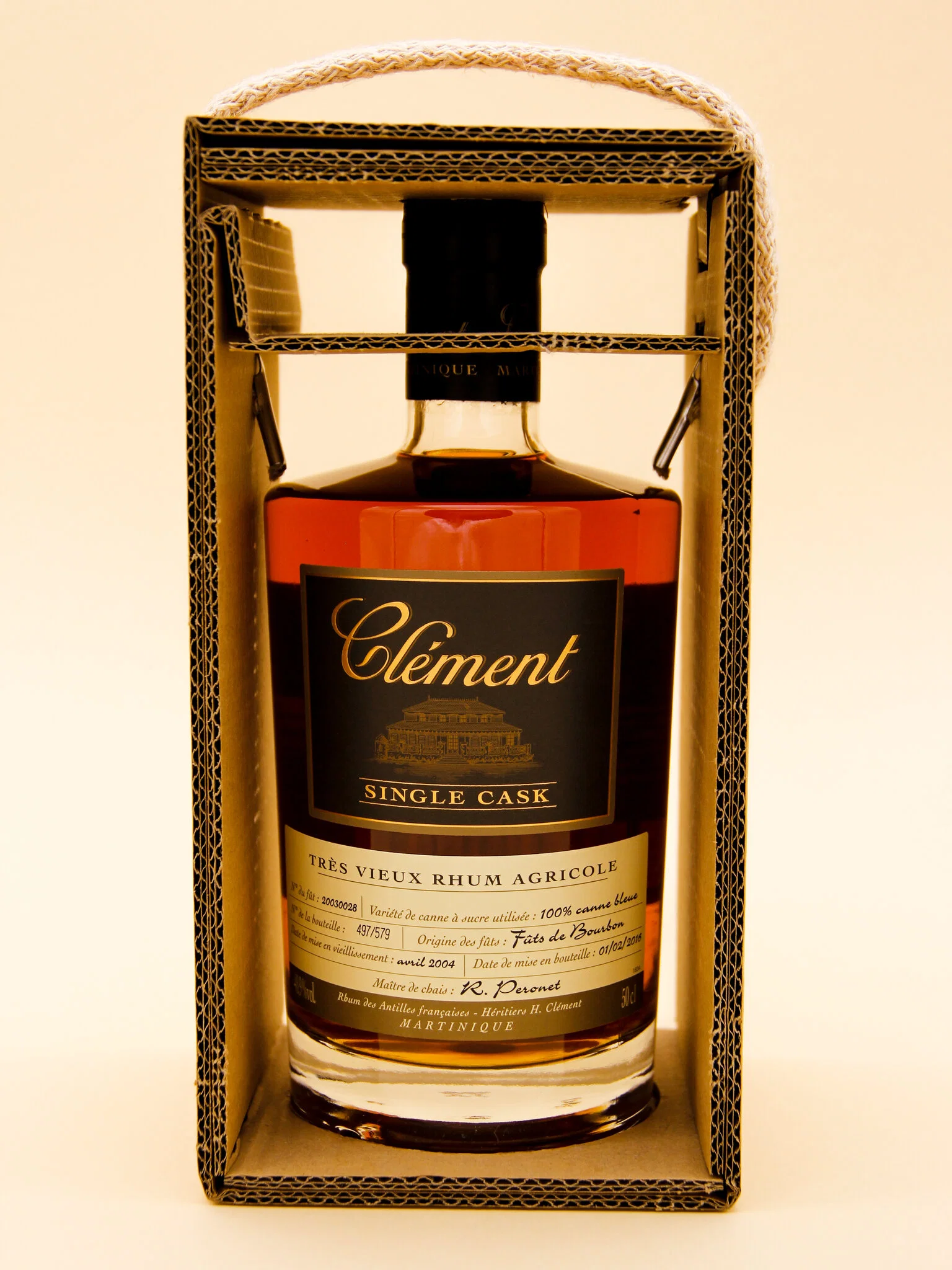 Clement, Single Cask, Rhum Agricole, Martinique (41.6%, 50cl) - Image 2