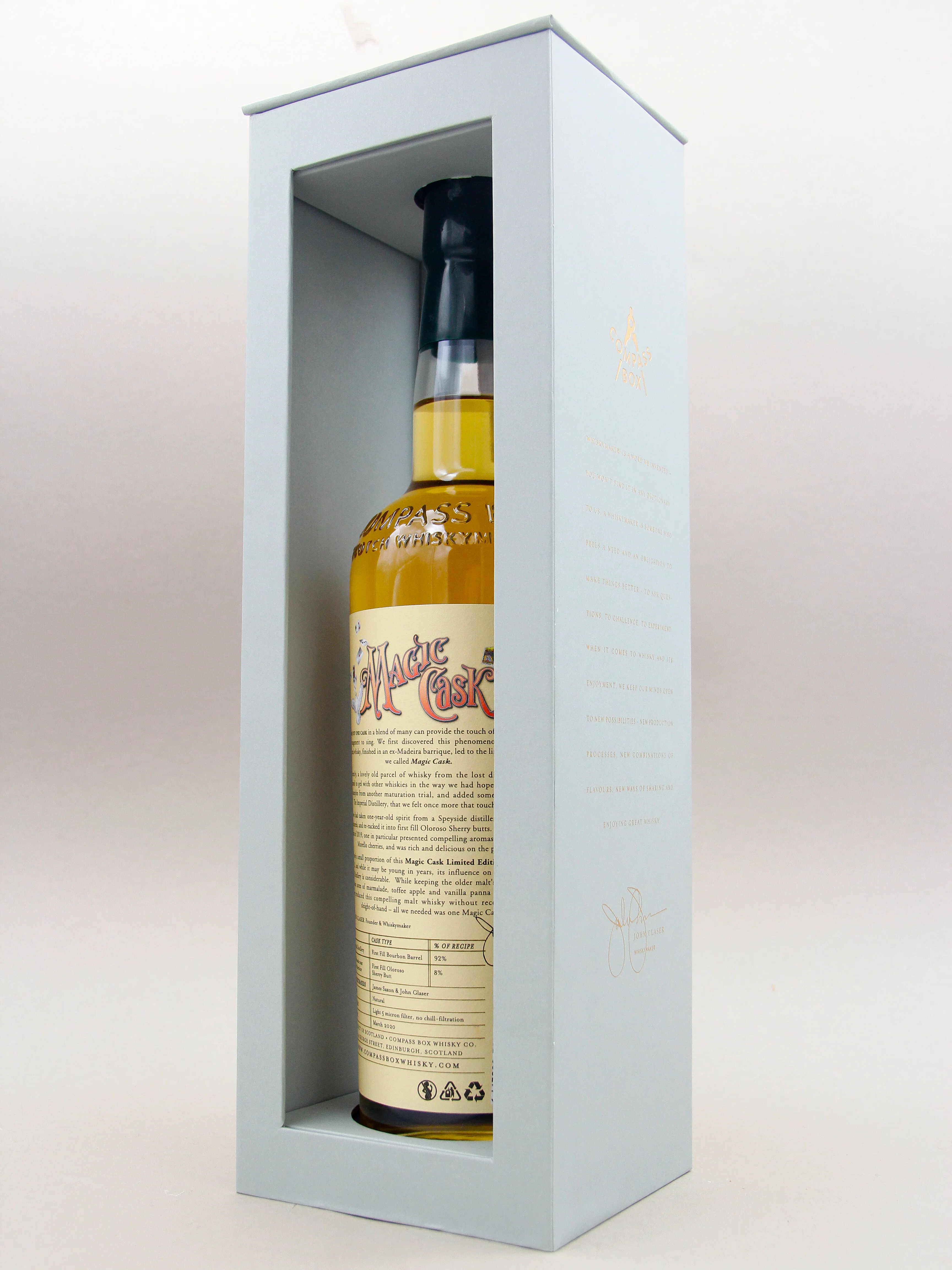 Compass Box, Magic Cask, Blended Malt Scotch Whisky (46%, 70cl) - Image 3