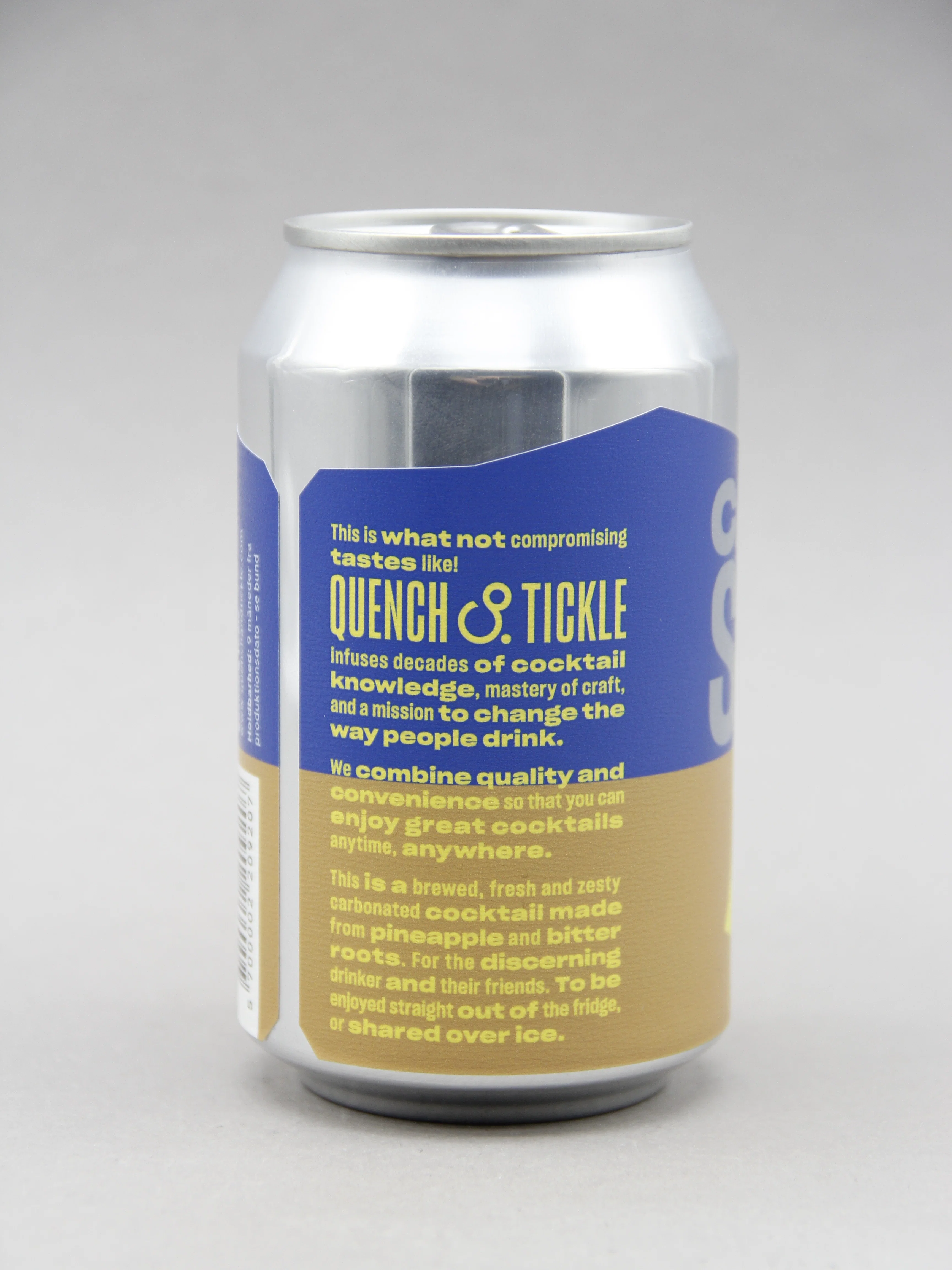 Quench & Tickle: Camping Safari, Zesty Carbonated Cocktail (4.9%, 33cl) - Image 2