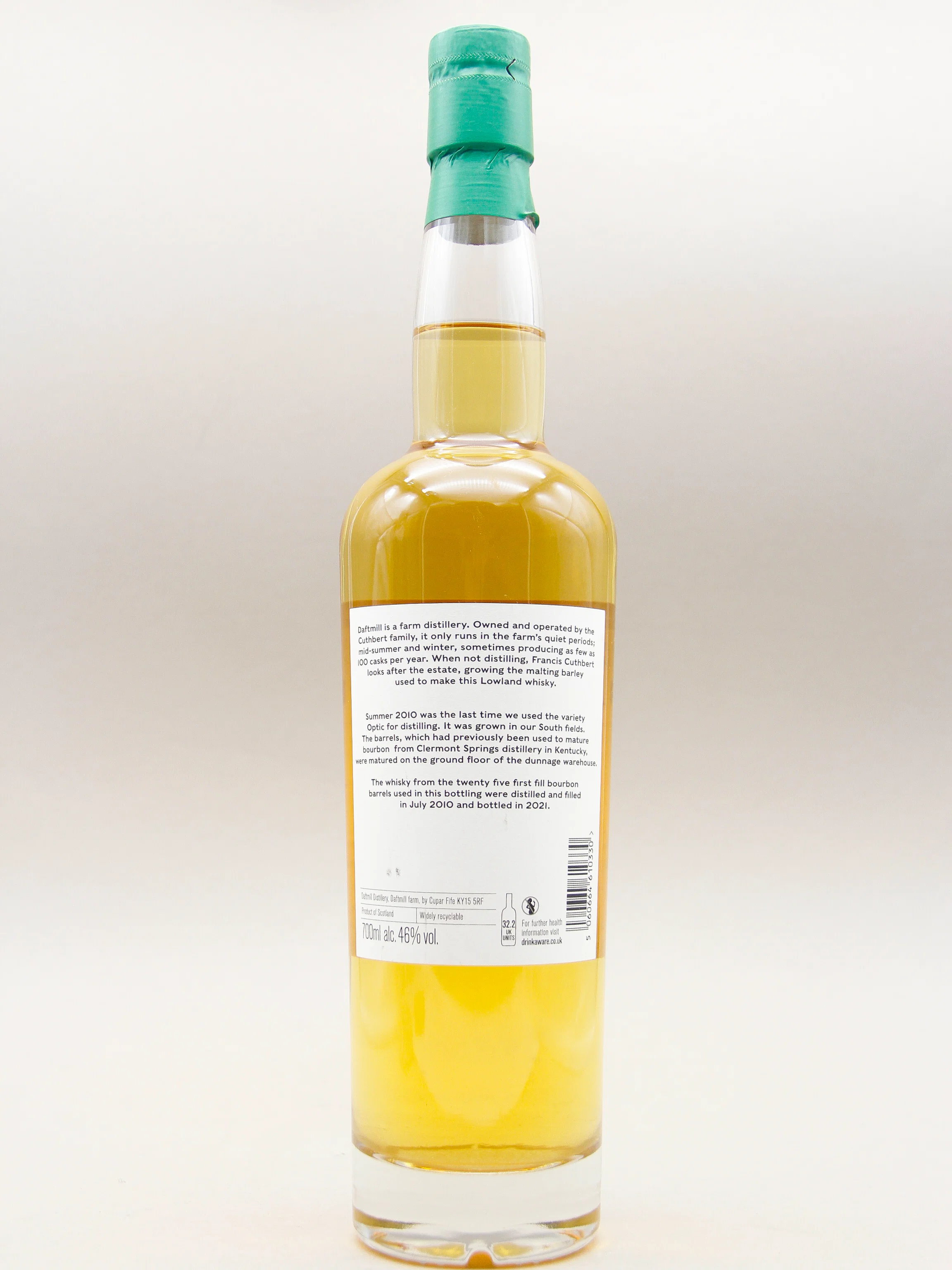Daftmill, Limited Edition Summer Batch Release, Lowland Single Malt Scotch Whisky, 2010-2021 (46%, 70cl) - Image 2
