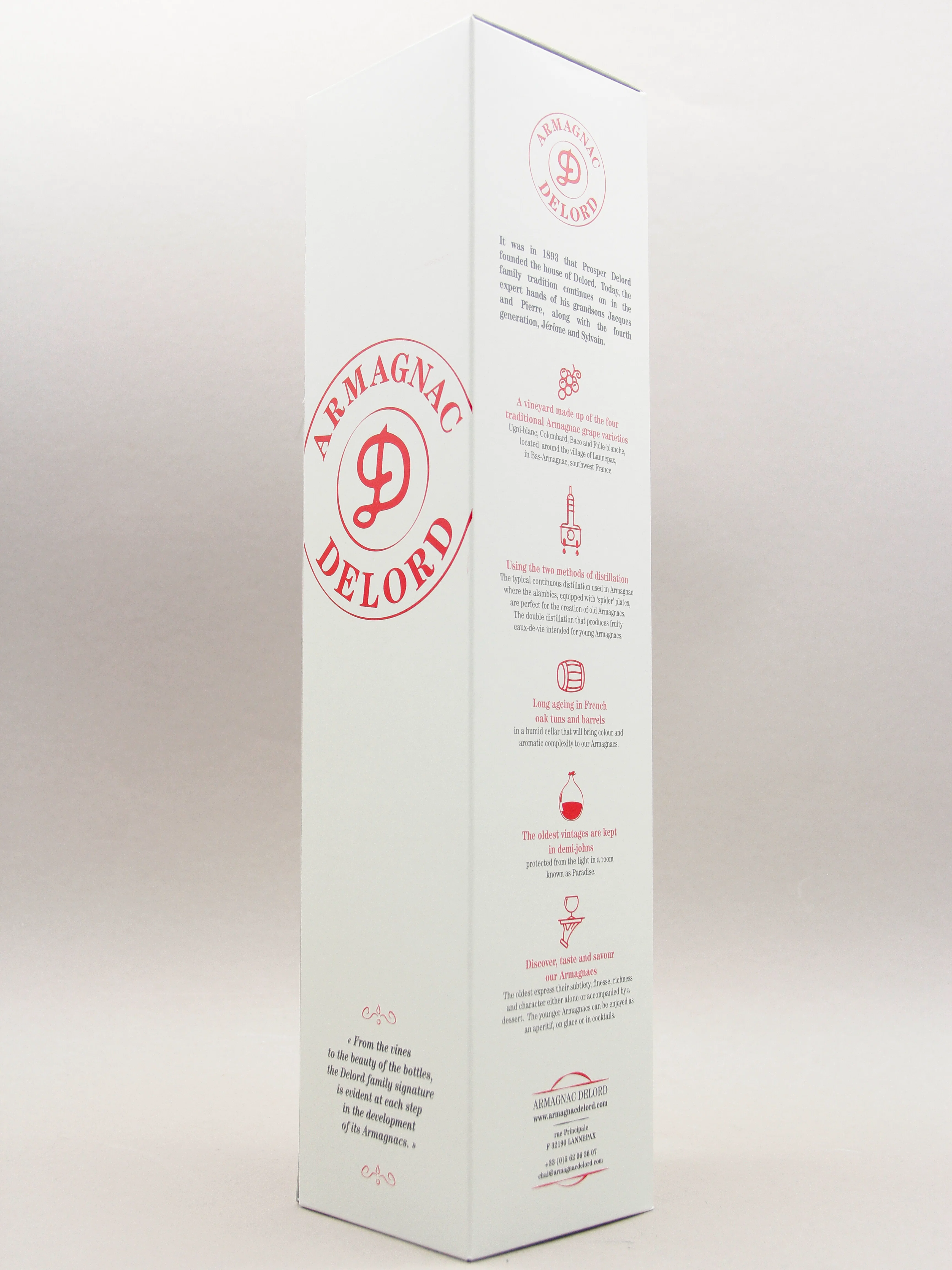 Delord V.S.O.P., Bas-Armagnac, France (40%, 70cl) - Image 3