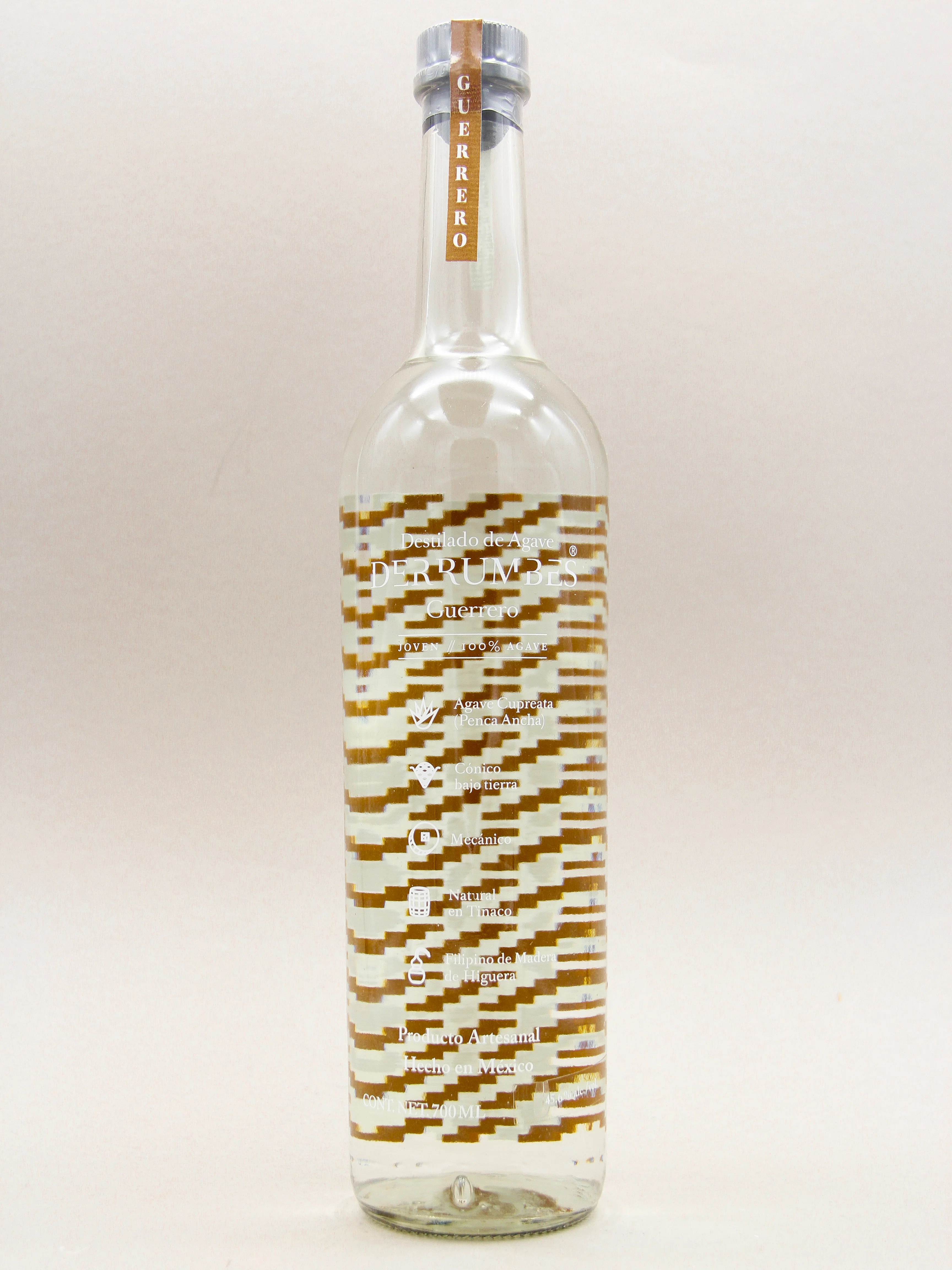 Derrumbes Destilado de Agave, Cupreata, Guerrero (45.6%, 70cl) - Image 2