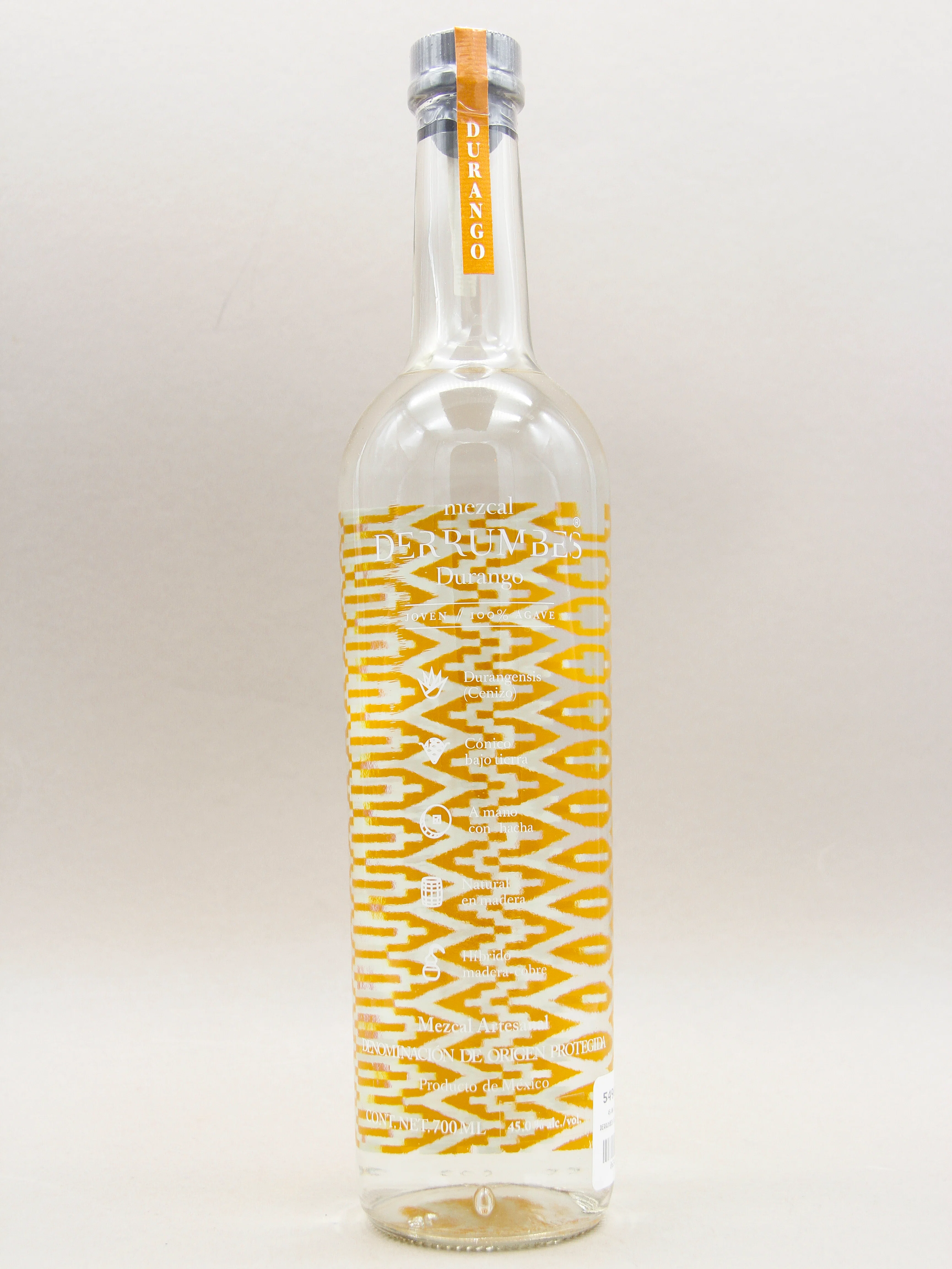 Derrumbes Mezcal, Cenizo, Durango (70cl) - Image 2