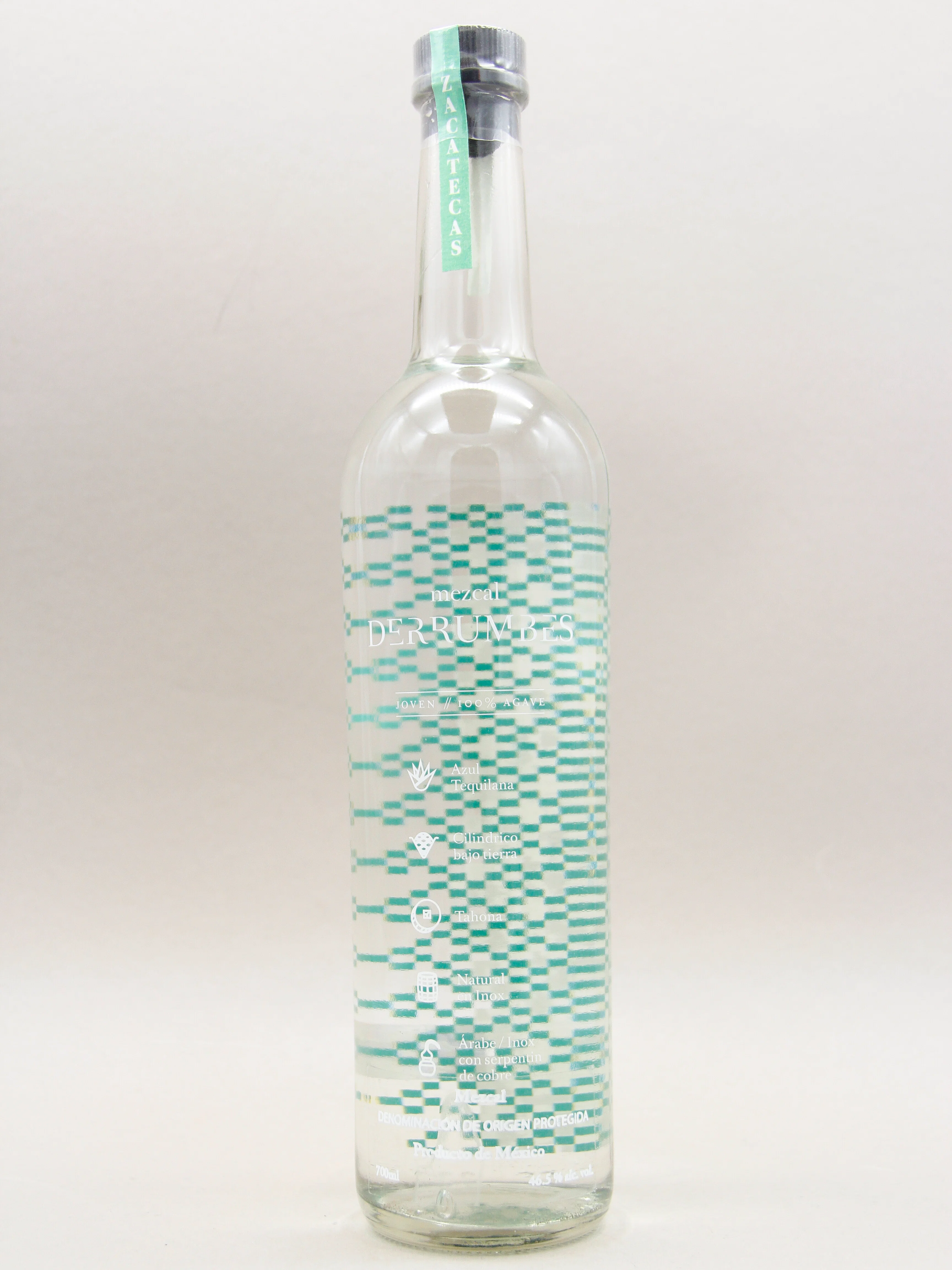 Derrumbes Mezcal, Hacienda de Guadalupe, Azul Tequilana, Zacatecas (70cl) - Image 2