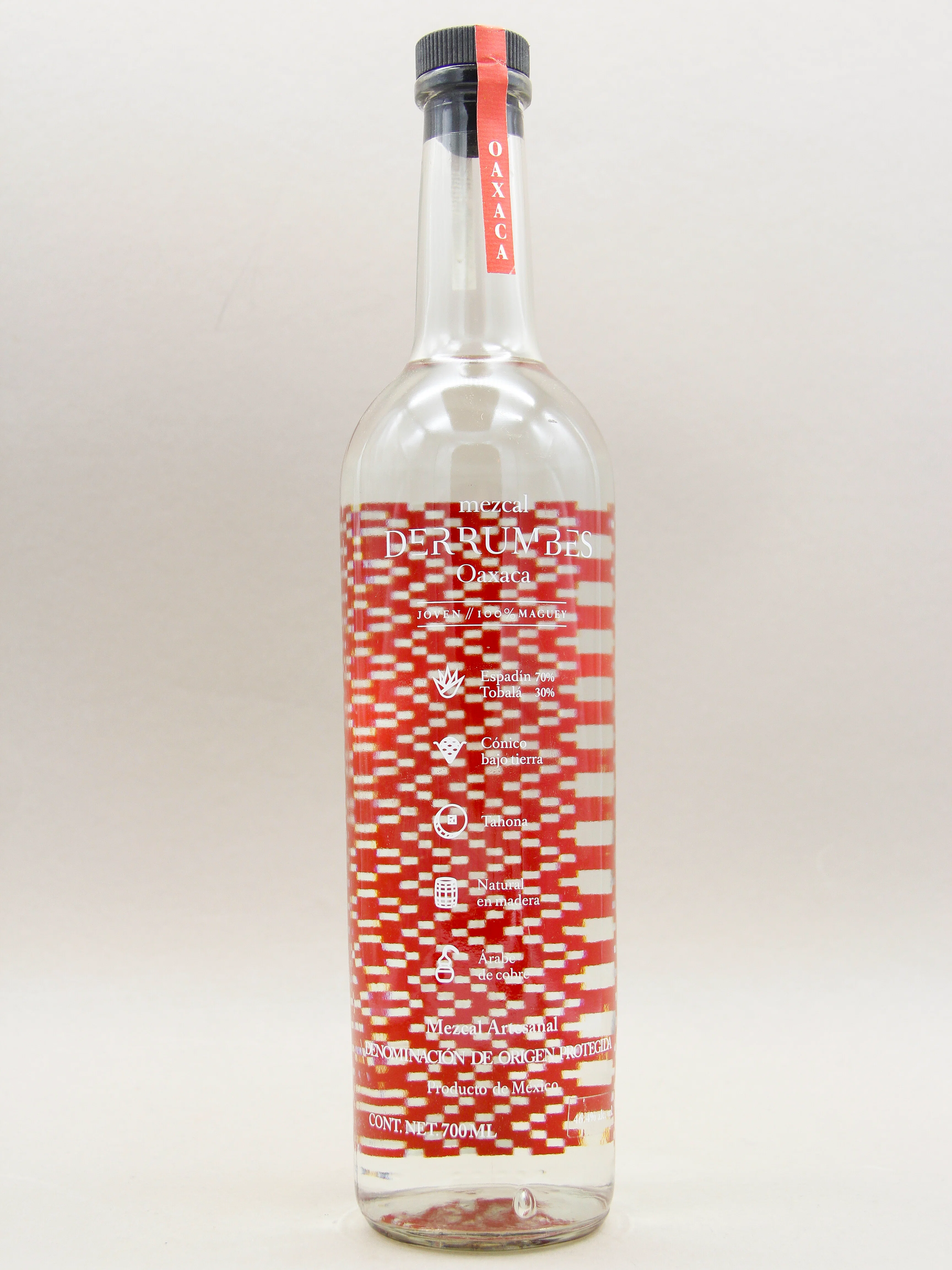 Derrumbes Mezcal, Santiago Matatlan, Espadin-Tobalá, Oaxaca (70cl) - Image 2