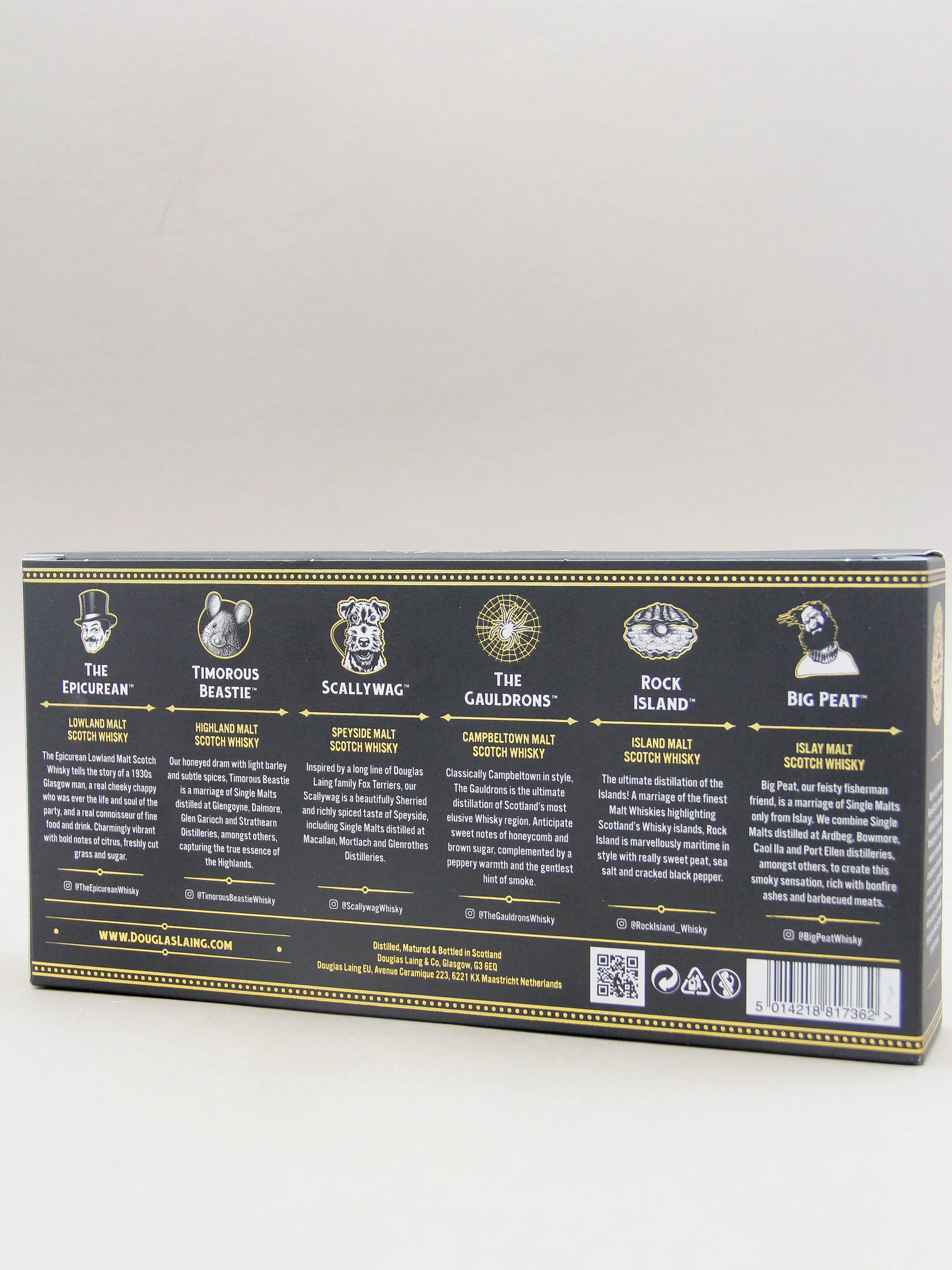 Douglas Laing's, Remarkable Regional Malts, Blended Malt Scotch Whisky, Gift-Box (46%, 30cl) - Image 2