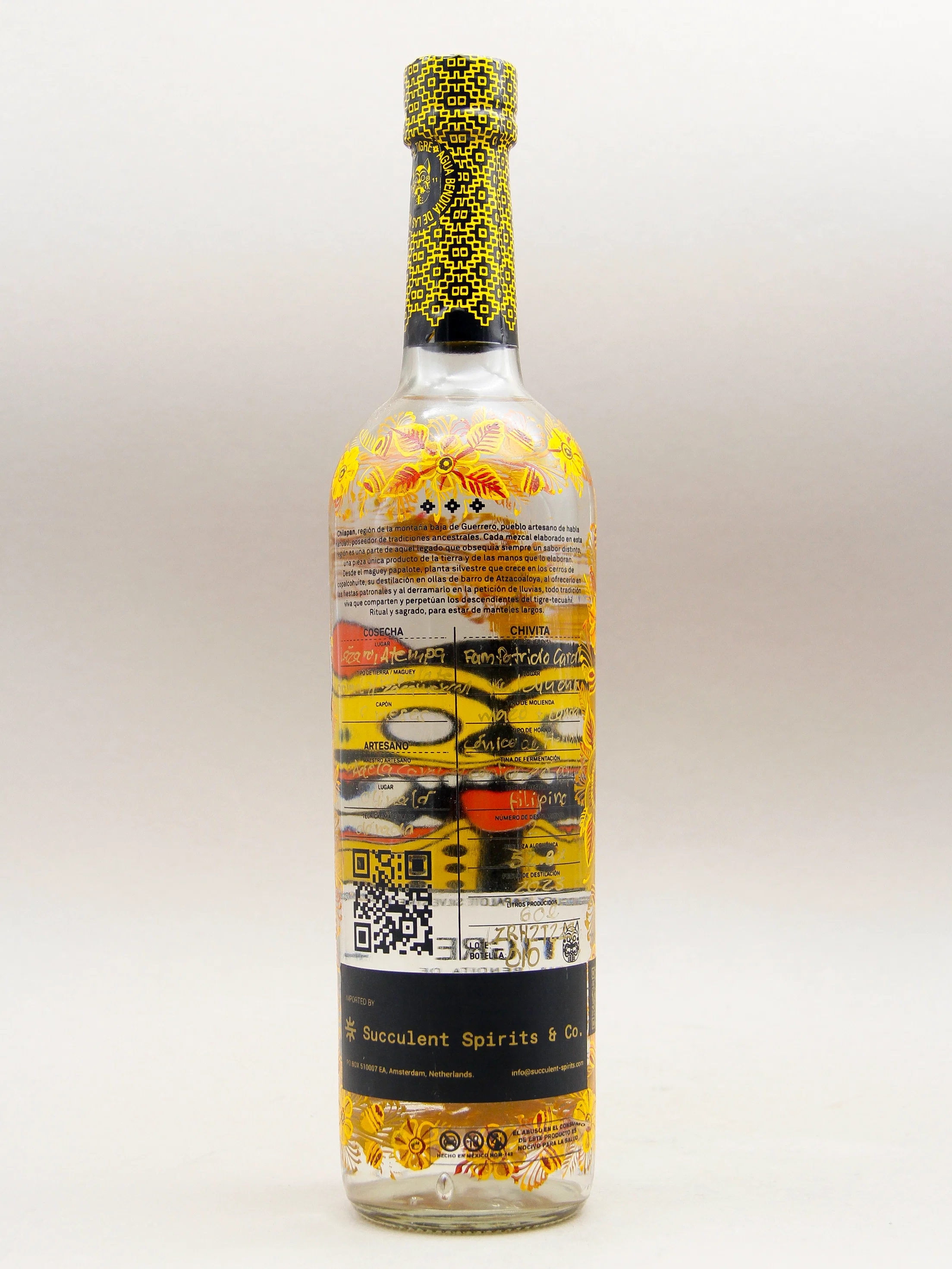 El Tigre Lazaro Nava, Agave Spirit, 100% Papalote 2023 (52.8%, 70cl) - Image 3