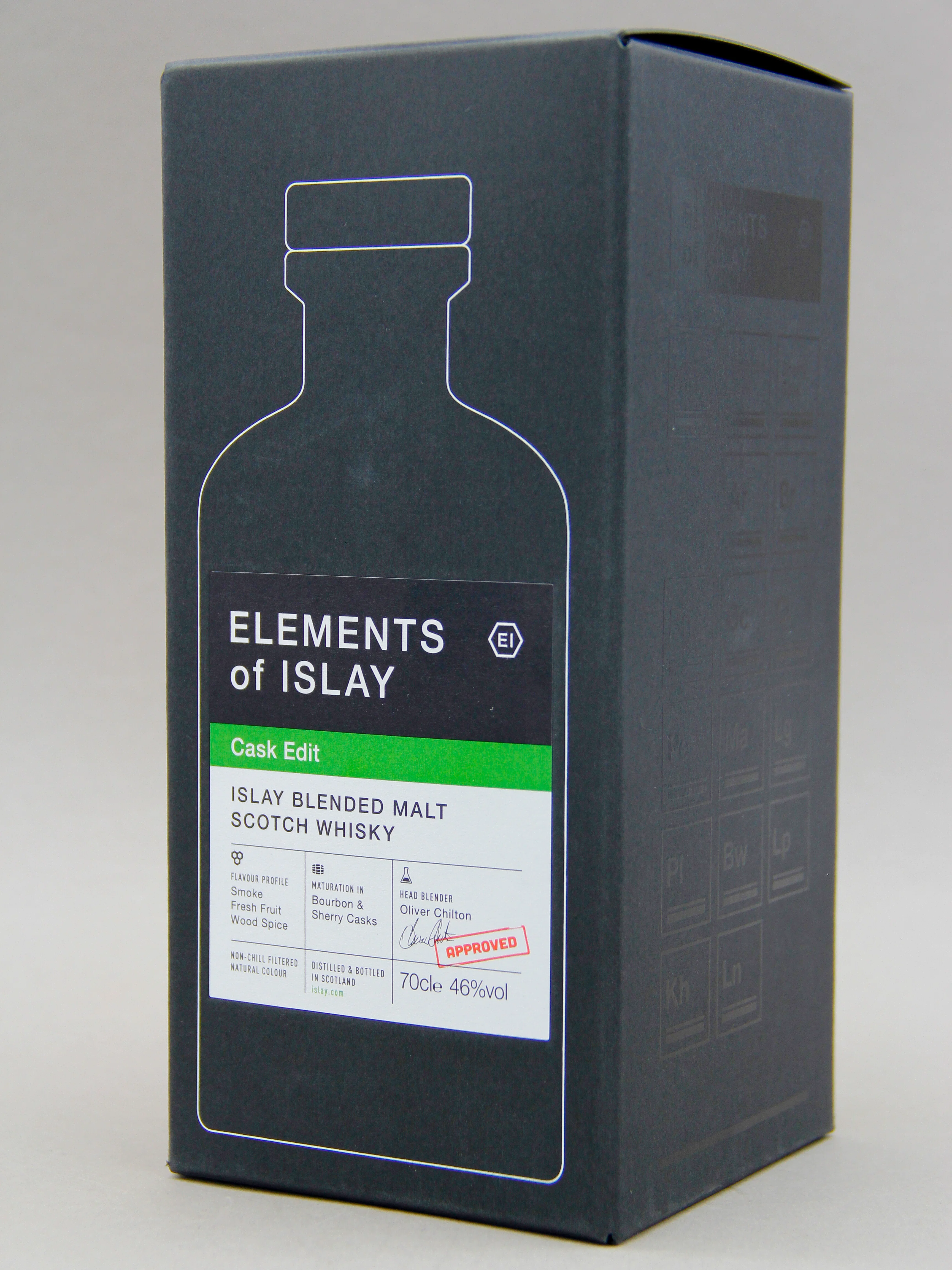 Elements of Islay, Cask Edit, Islay Blended Malt Scotch Whisky (46%, 70cl) - Image 2
