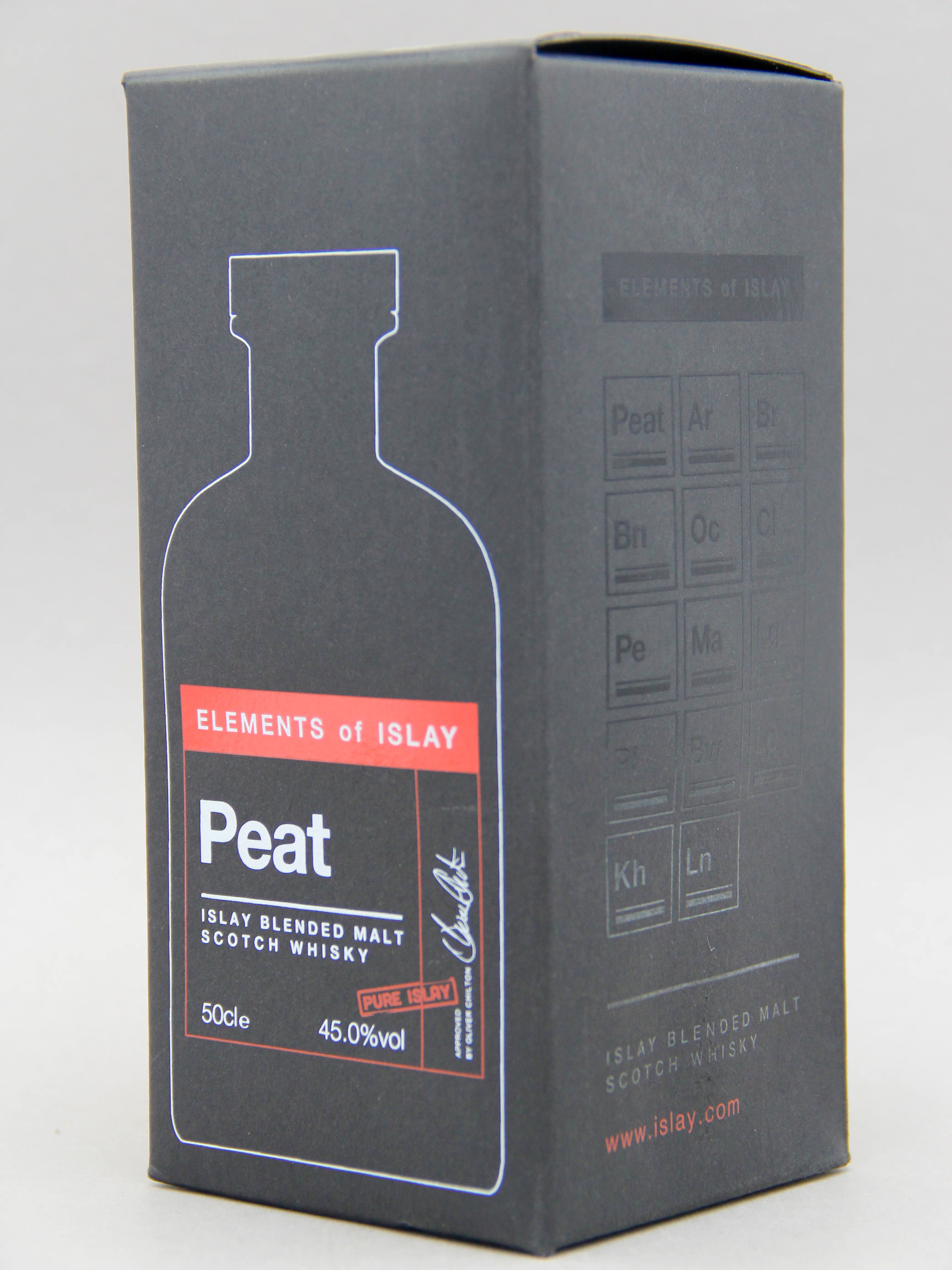 Elements of Islay Peat, Blended Malt Whisky (45%, 50cl) - Image 2