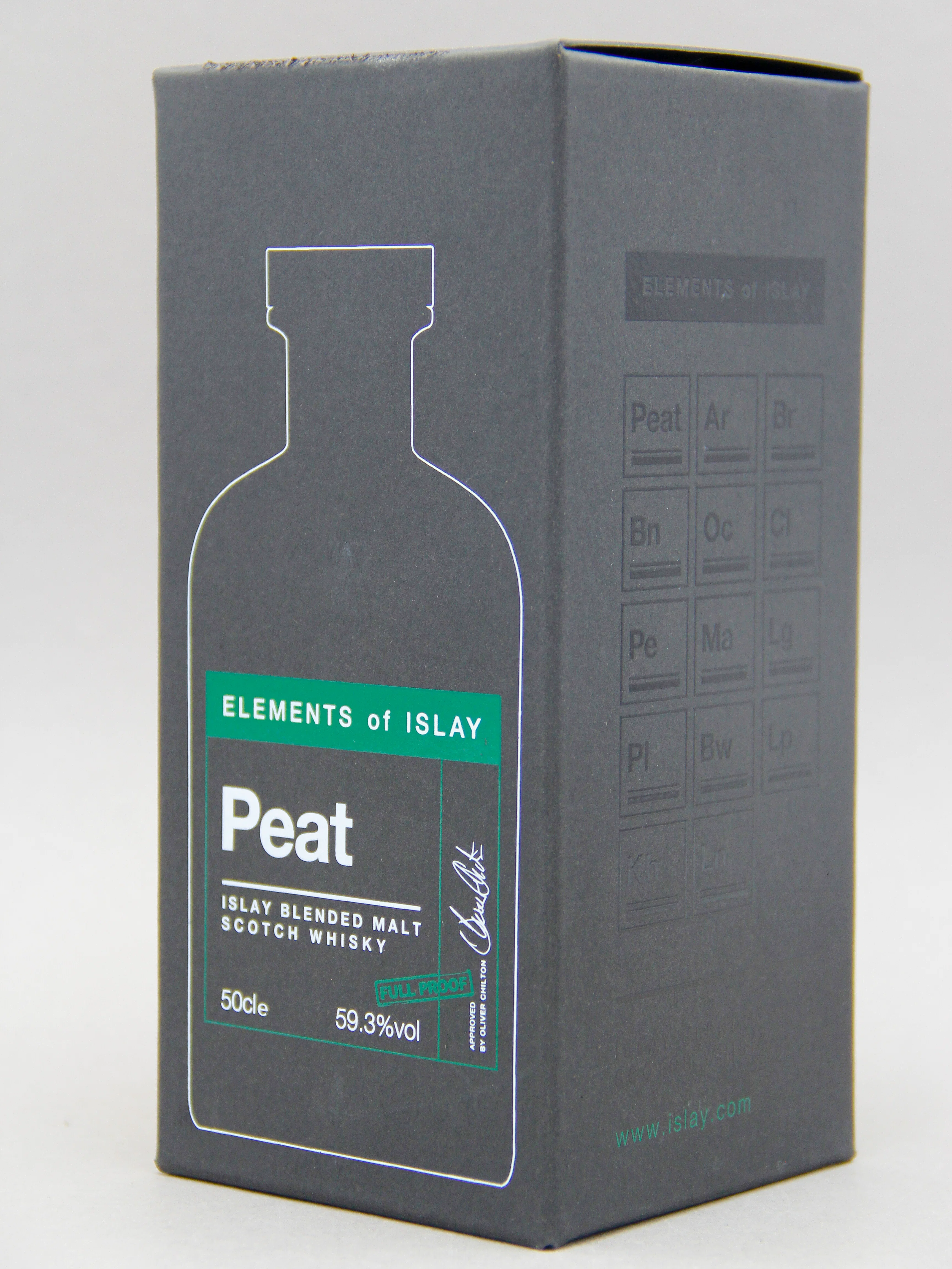 Elements of Islay Peat, Blended Malt, Full Proof (59.3%, 50cl) - Image 2