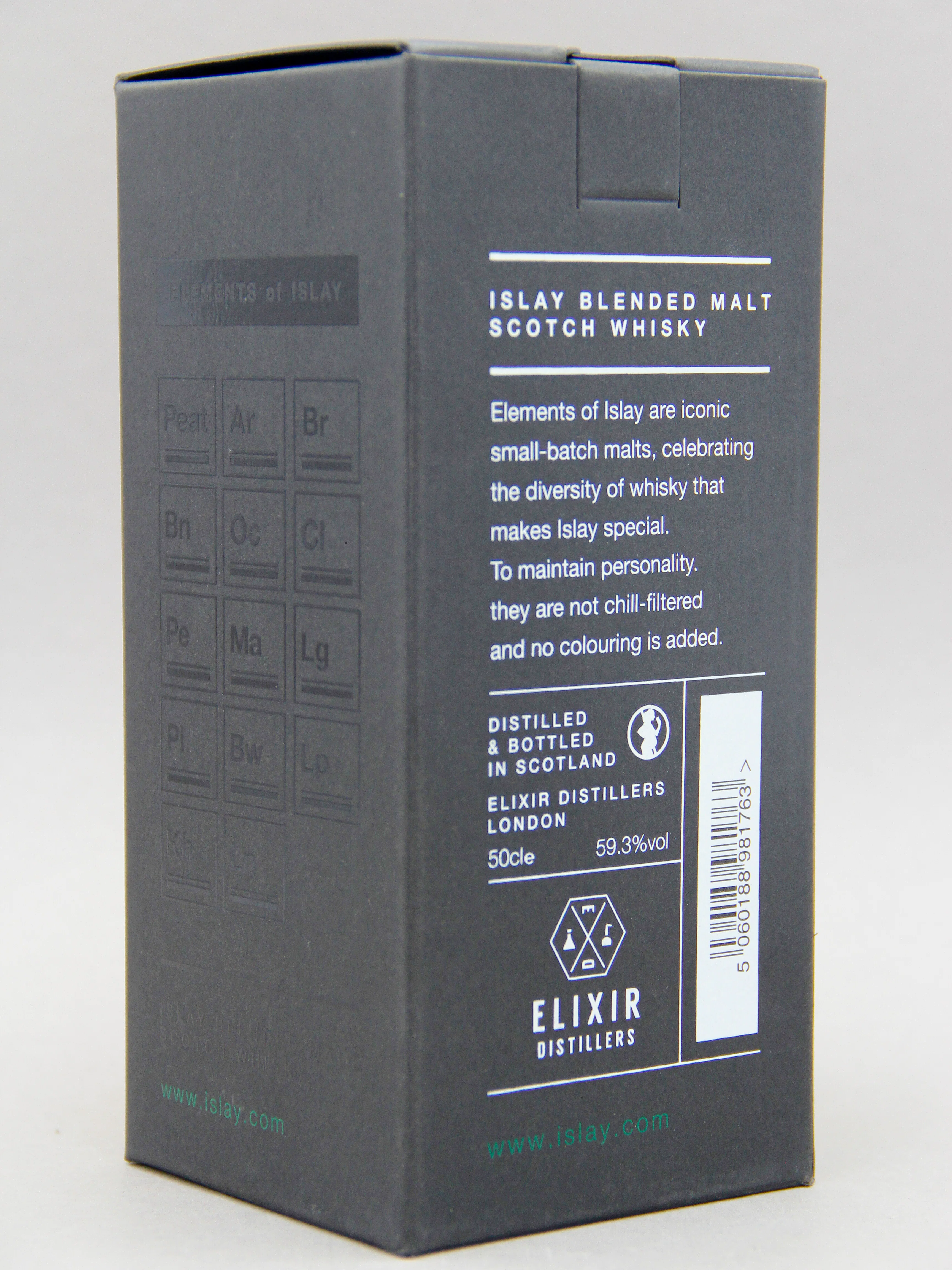 Elements of Islay Peat, Blended Malt, Full Proof (59.3%, 50cl) - Image 3