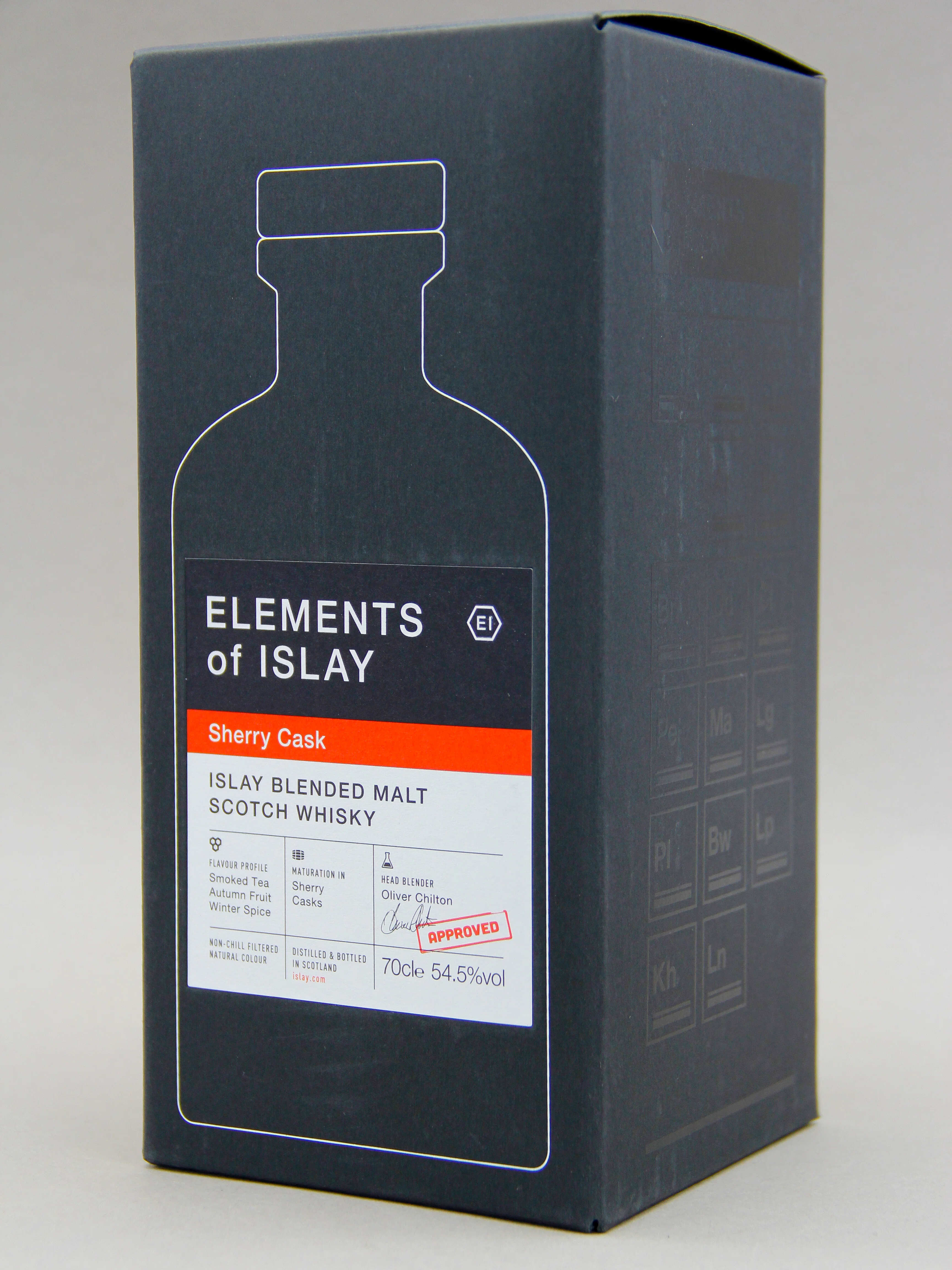 Elements of Islay, Sherry Cask, Islay Blended Malt Scotch Whisky (54.5%, 70cl) - Image 2