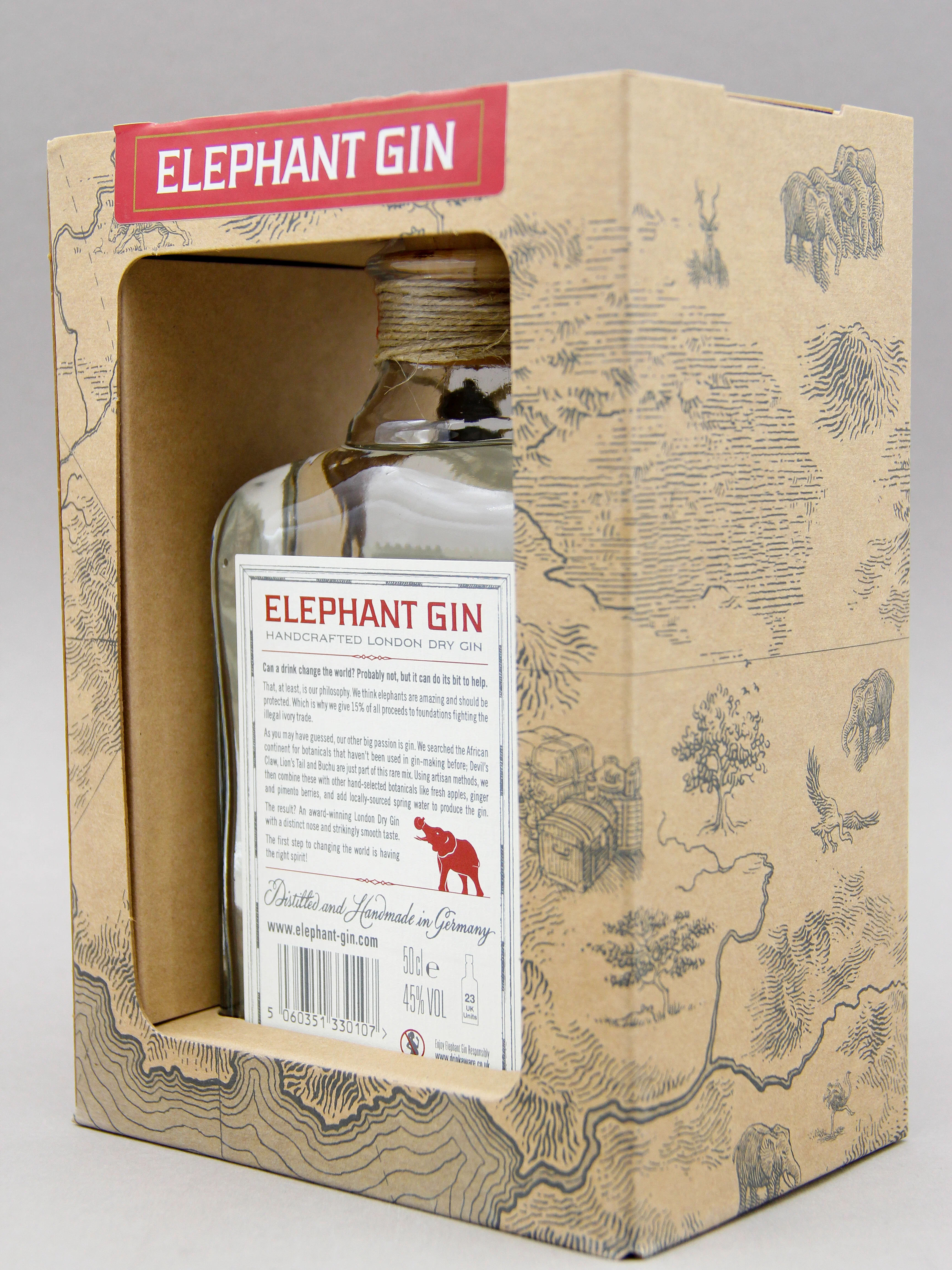 Elephant Gin, Germany (45%, 50cl) - Image 3