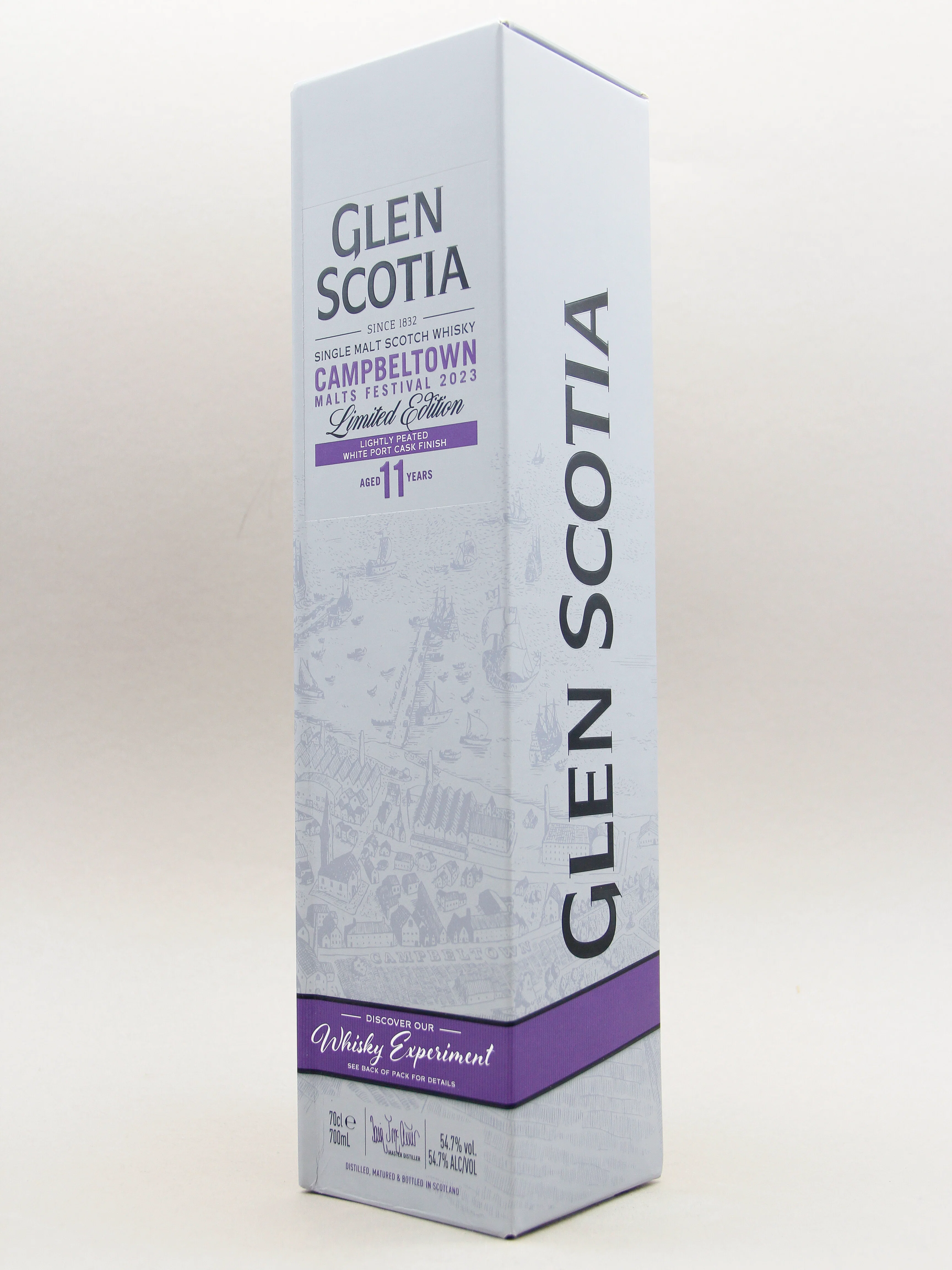 Glen Scotia 11 Years Old, Campbeltown Malts Festival 2023, Limited Edition, Single Malt Scotch Whisky, Lightly Peated White Port Cask Finish, Campbeltown, Scotland (54.7%, 70cl) - Image 2