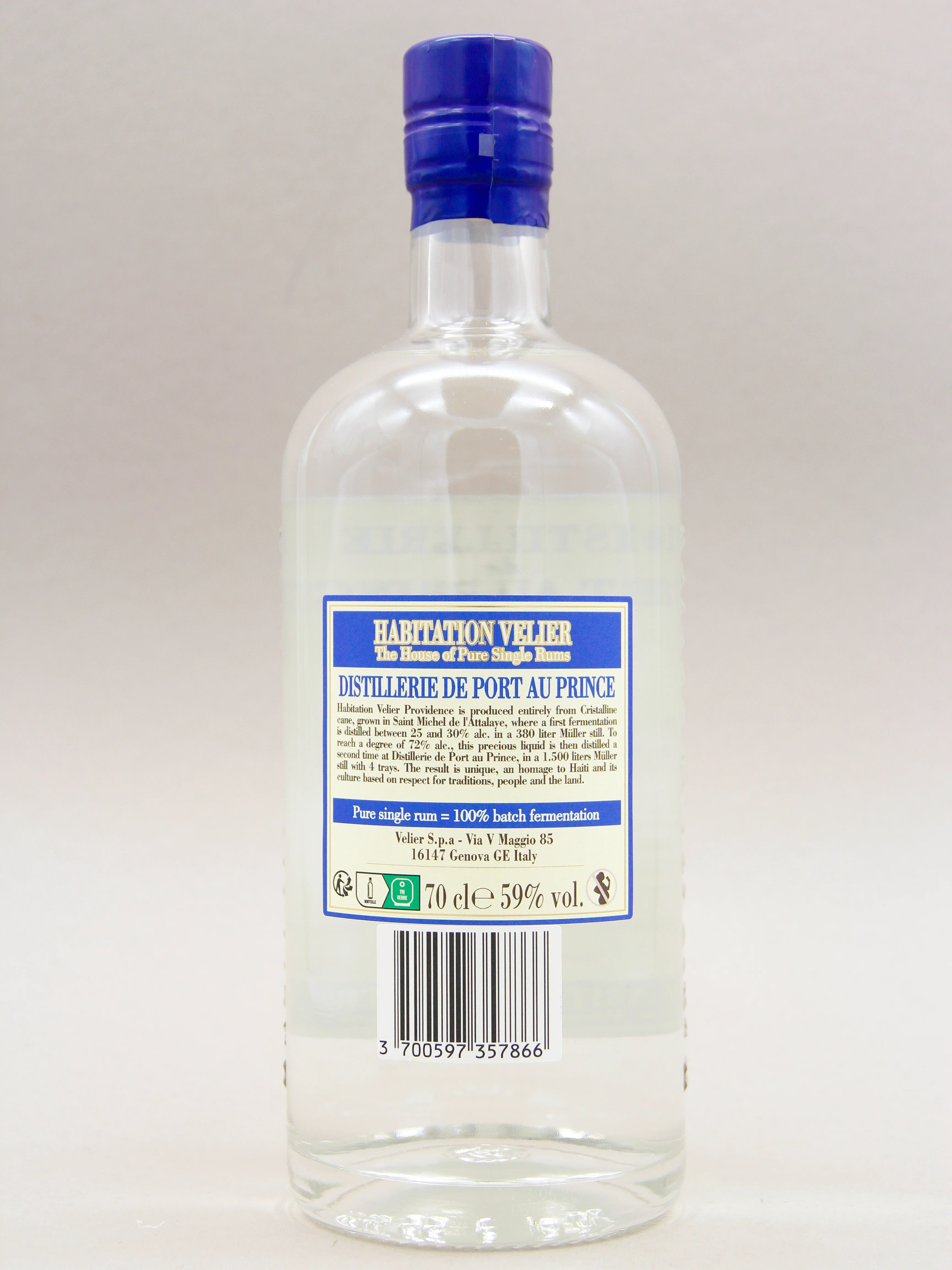 Habitation Velier, Distillerie De Port Au Prince, Haiti Pure Single Rhum (59%, 70cl) - Image 2