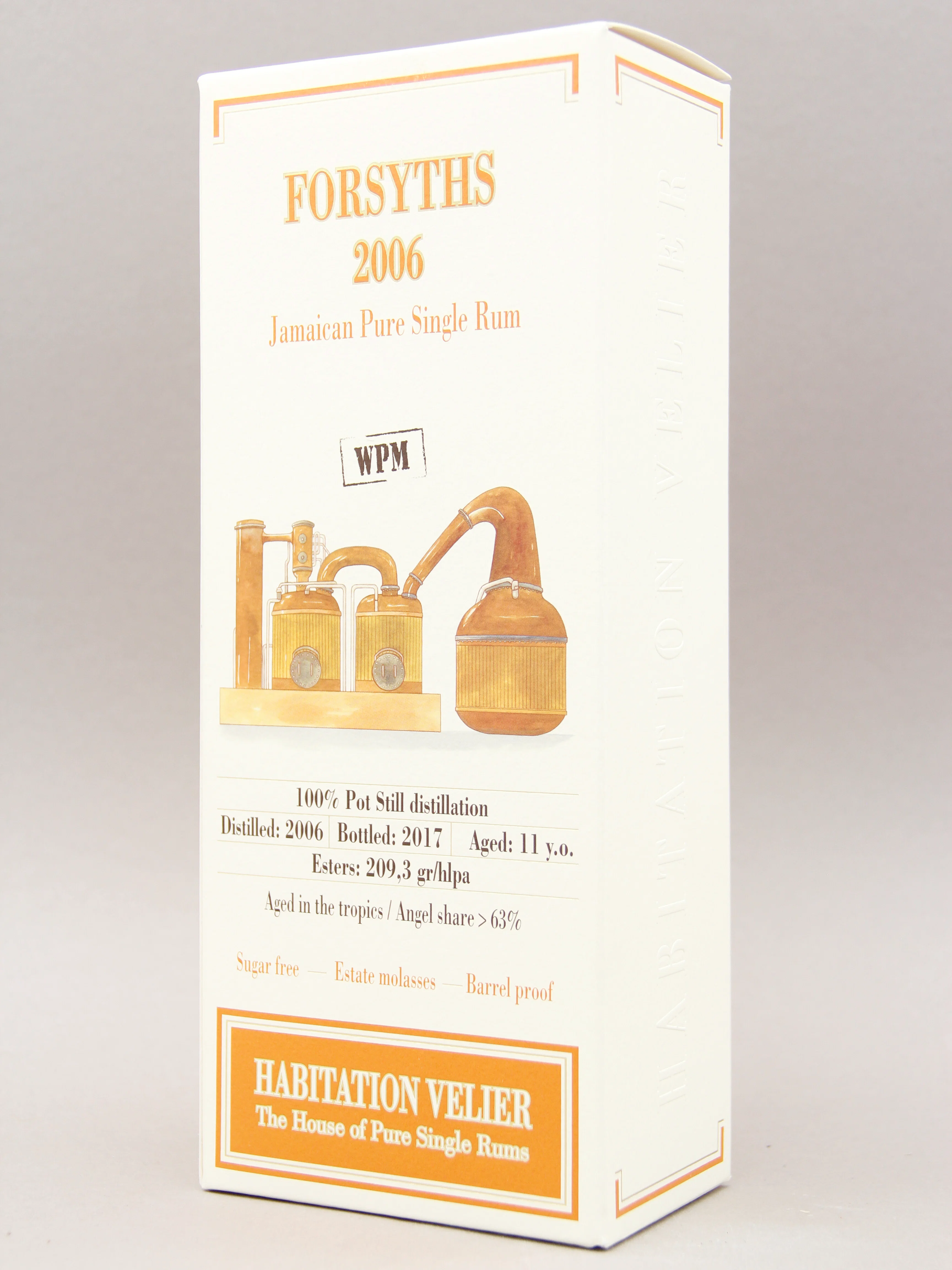 Habitation Velier, Forsyths 2006, WPM, Jamaica Pure Single Rum, Aged 11 years (57.5%, 70cl) - Image 3