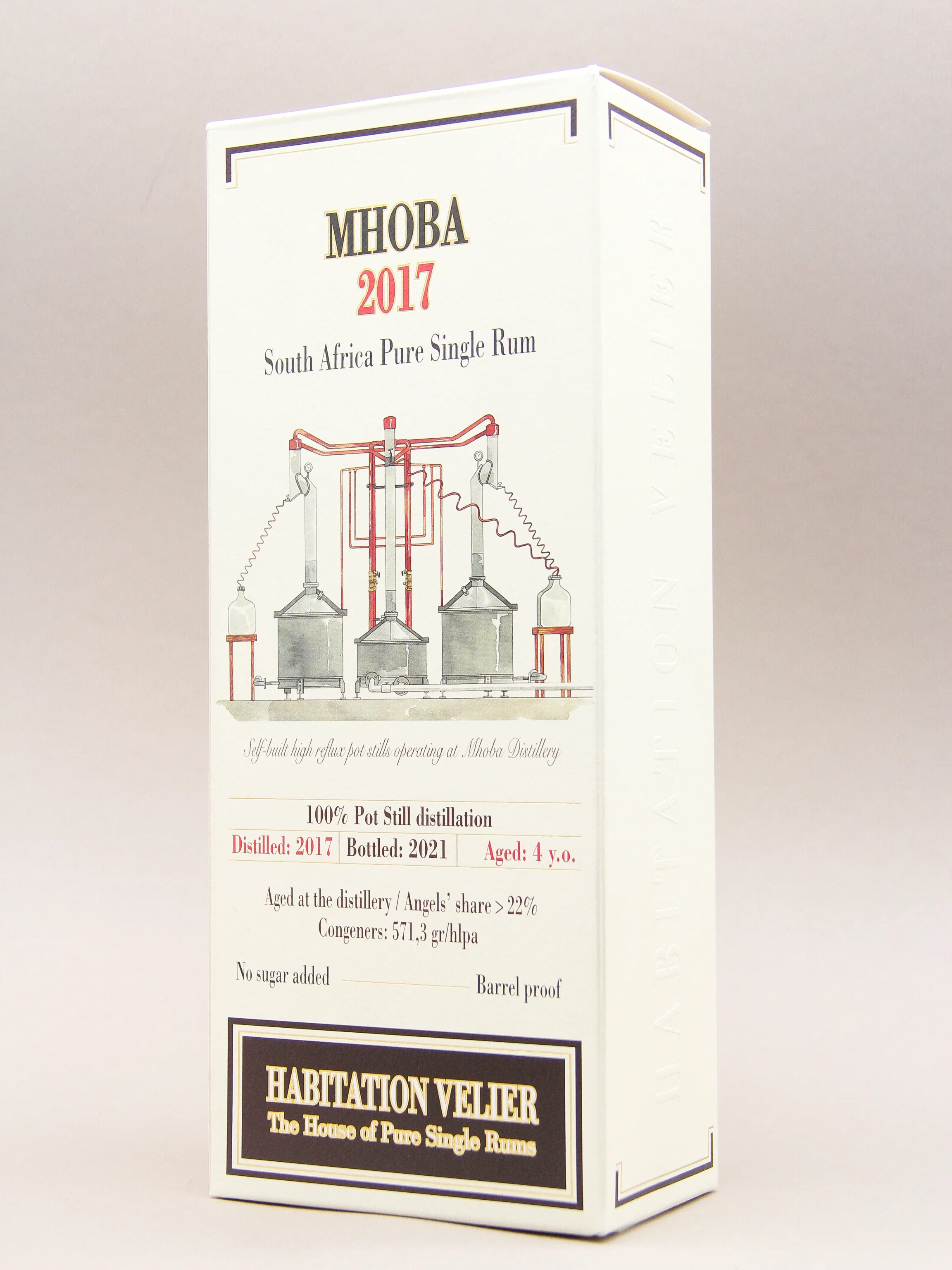 Habitation Velier, Mhoba 2017, South African Rum(64.6%, 70cl) - Image 3