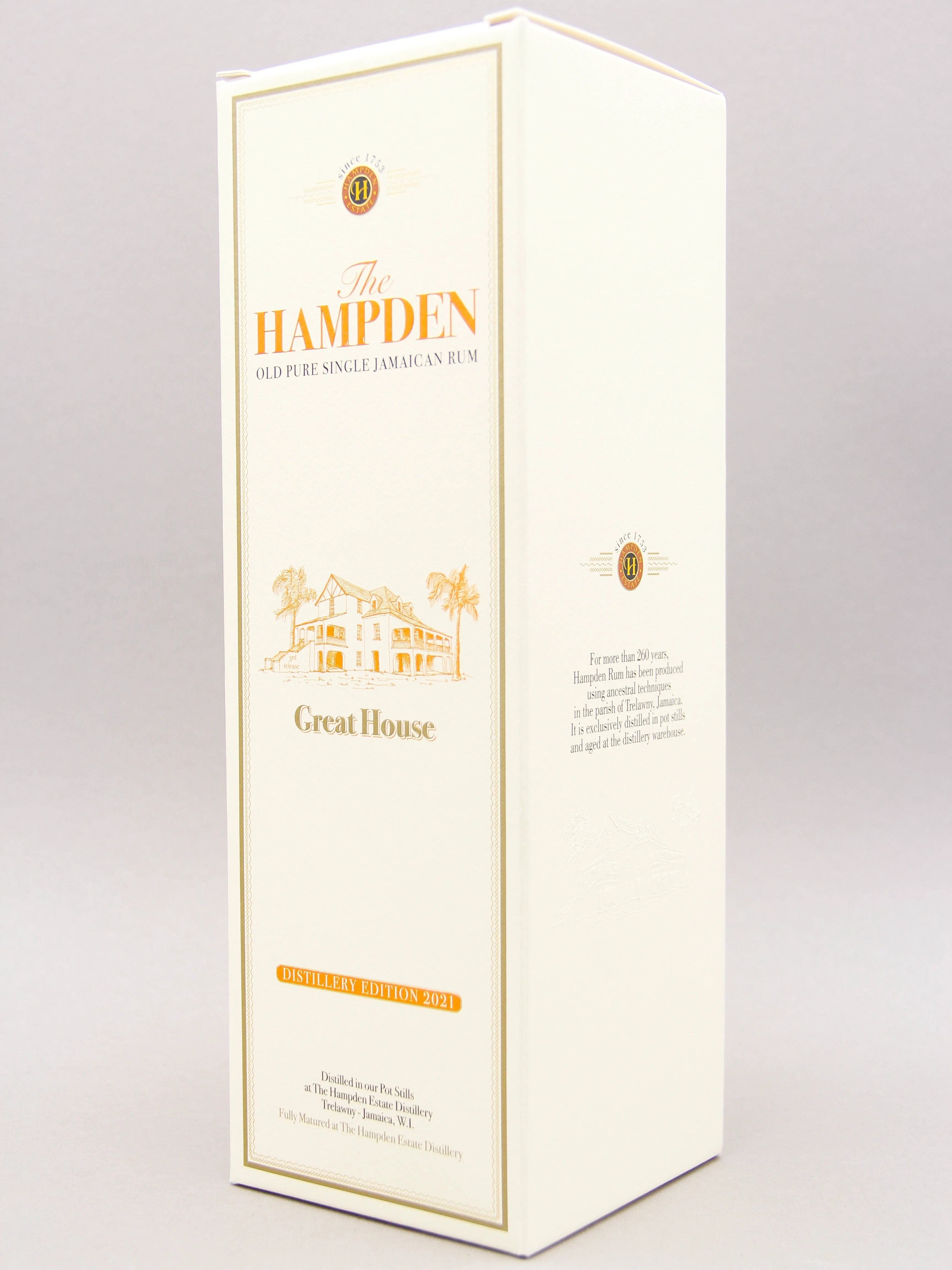 Hampden, Great House, Distillery Edition 2021, Old Pure Single Jamaican Rum (55%, 70cl) - Image 2