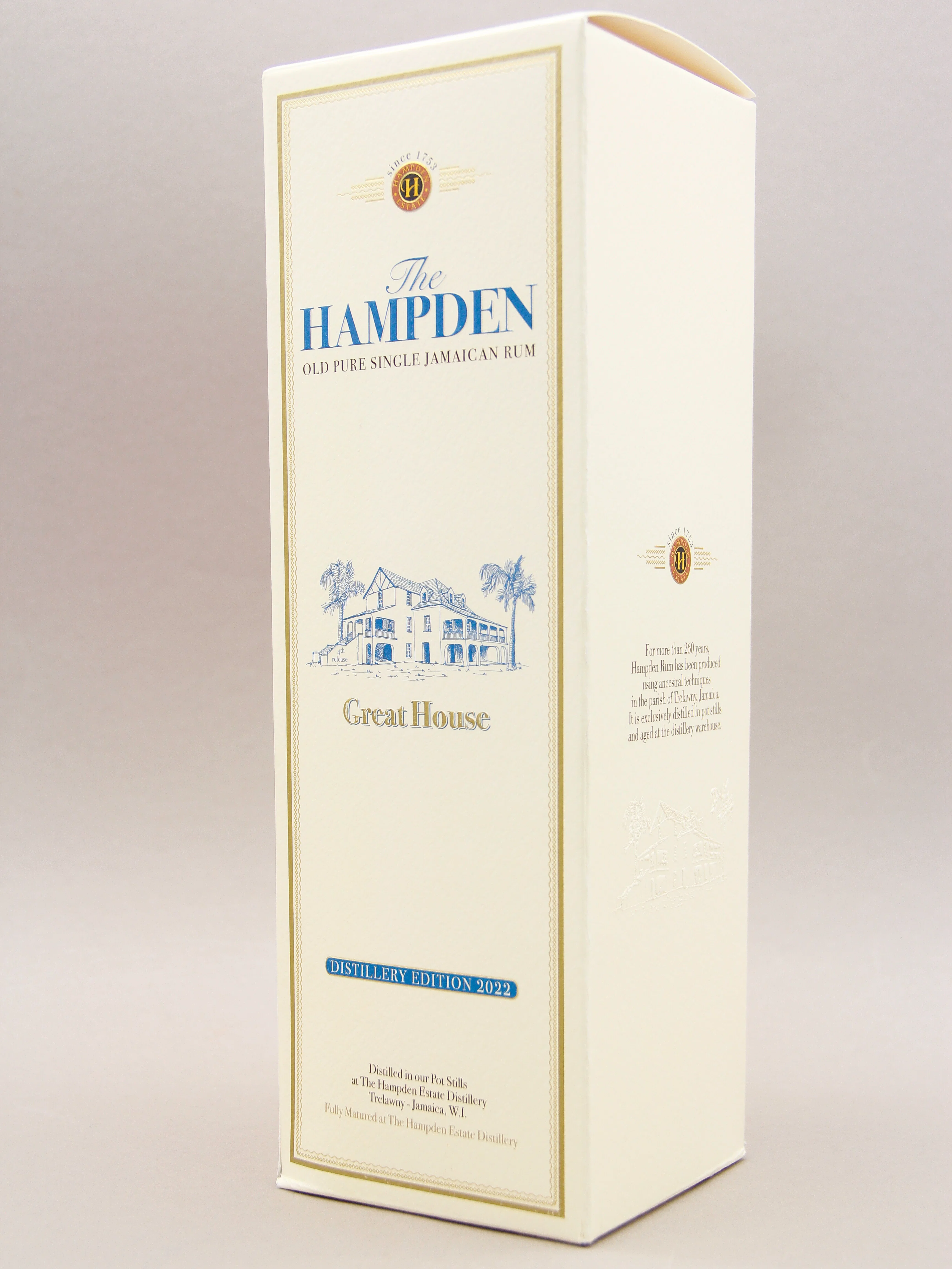 Hampden, Great House, Distillery Edition 2022, Old Pure Single Jamaican Rum (55%, 70cl) - Image 3