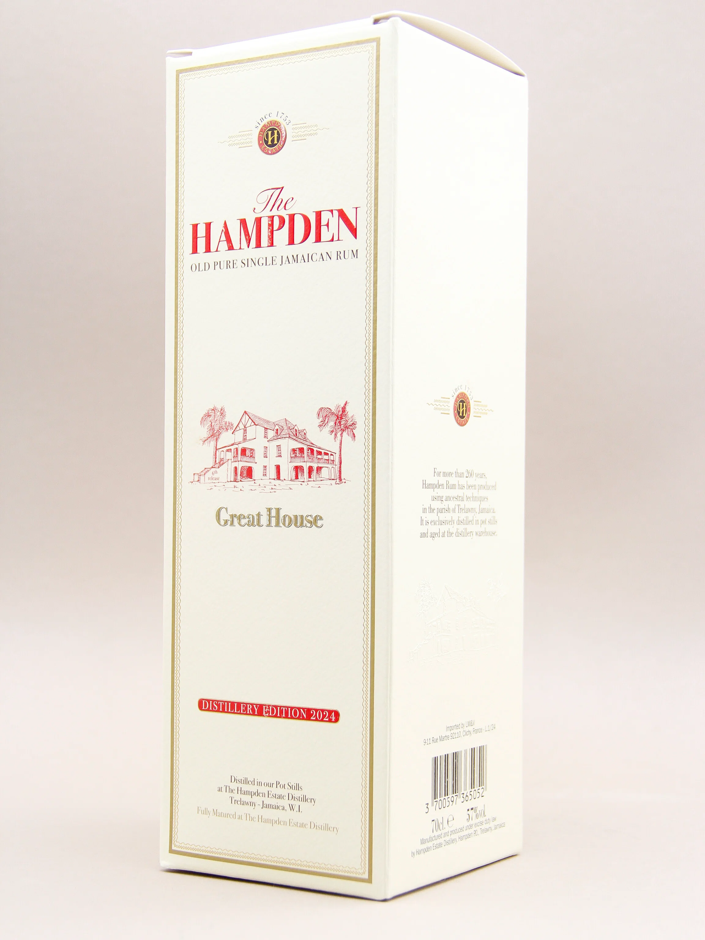 Hampden, Great House, Distillery Edition 2024, Old Pure Single Jamaican Rum (57%, 70cl) - Image 2