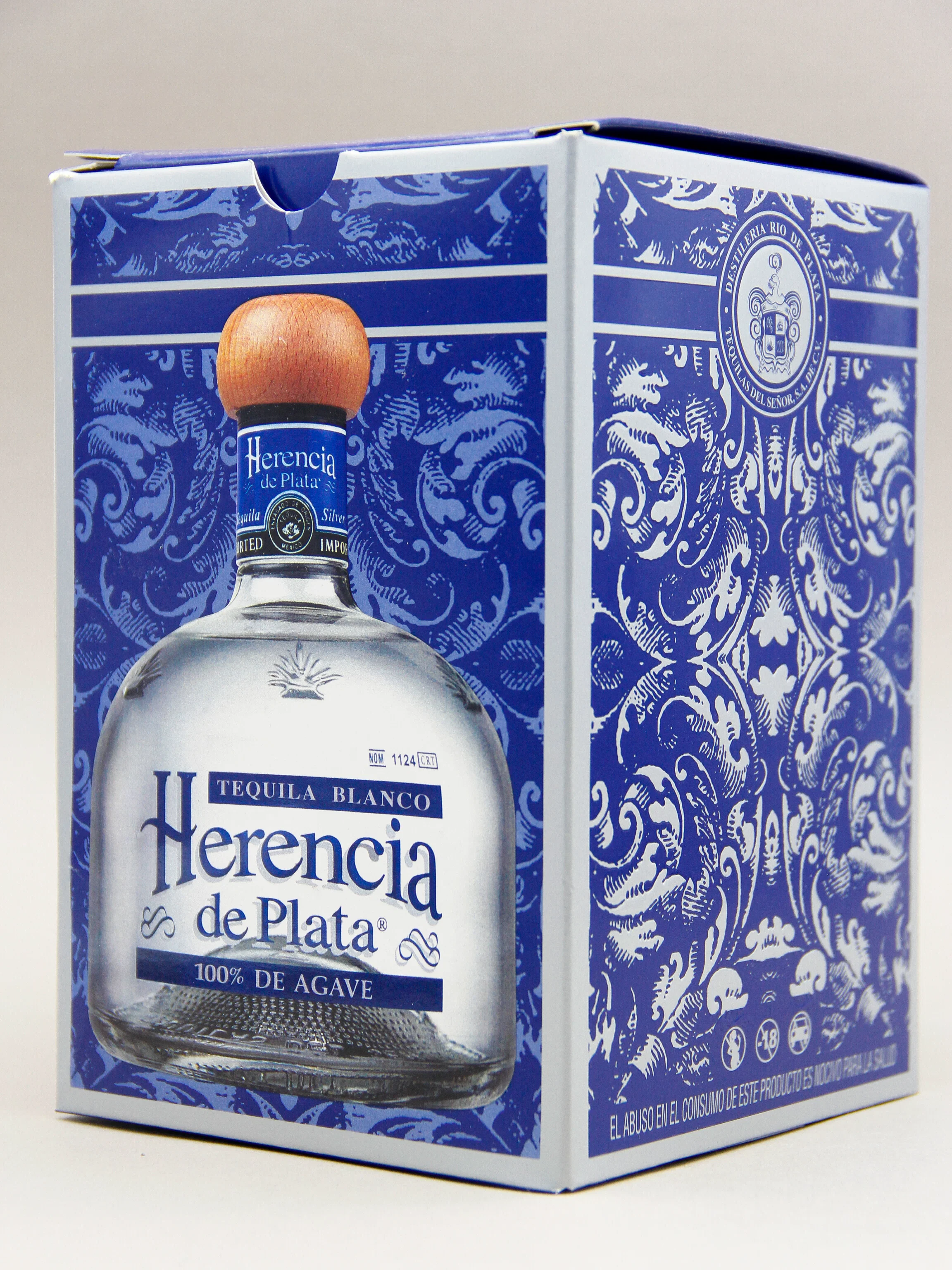 Herencia de Plata Tequila, 100% Agave (38%, 70cl) - Image 2