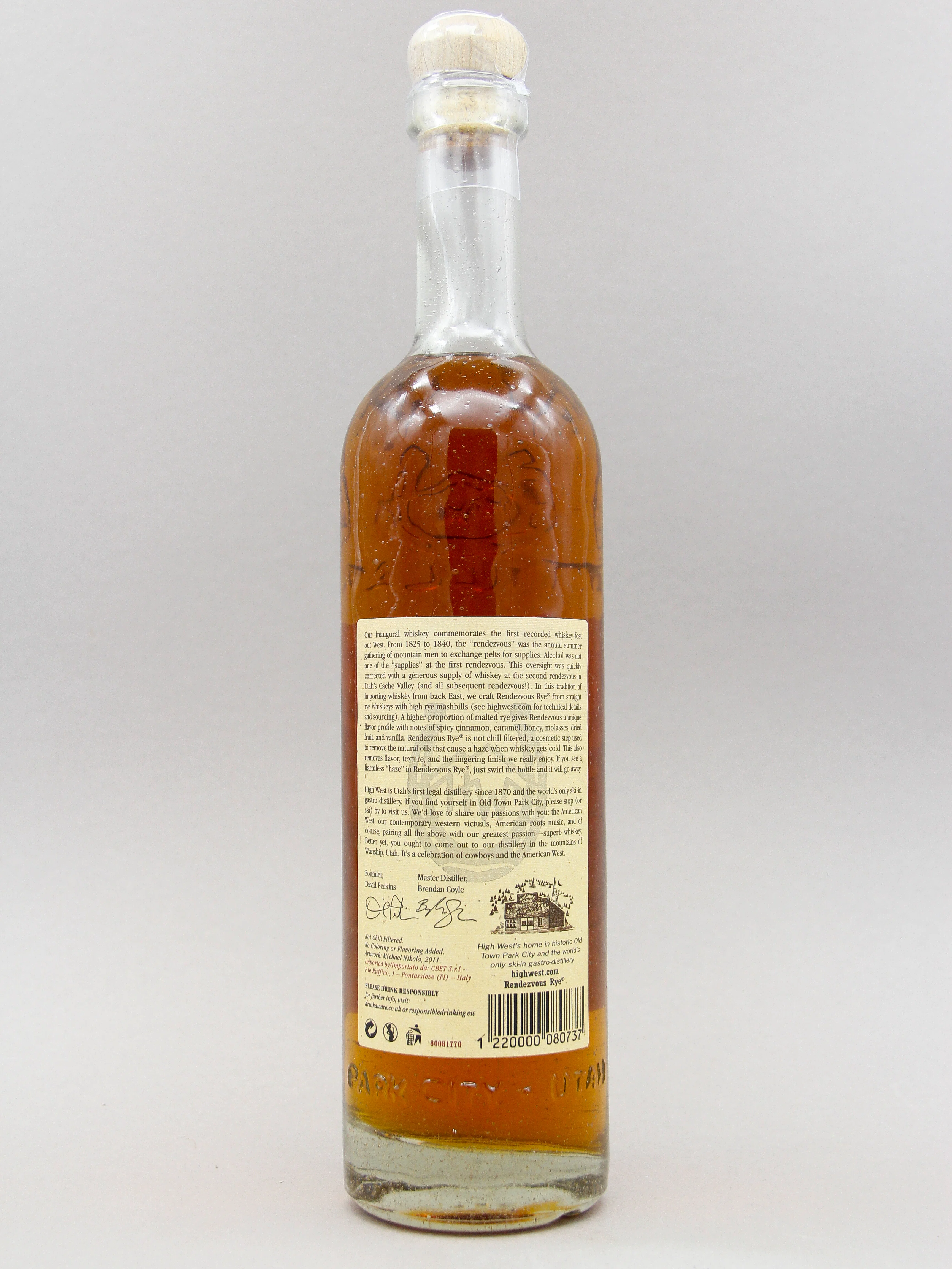 High West, Rendezvous Rye, Batch 19K12, Whiskey (46%, 70cl) - Image 2