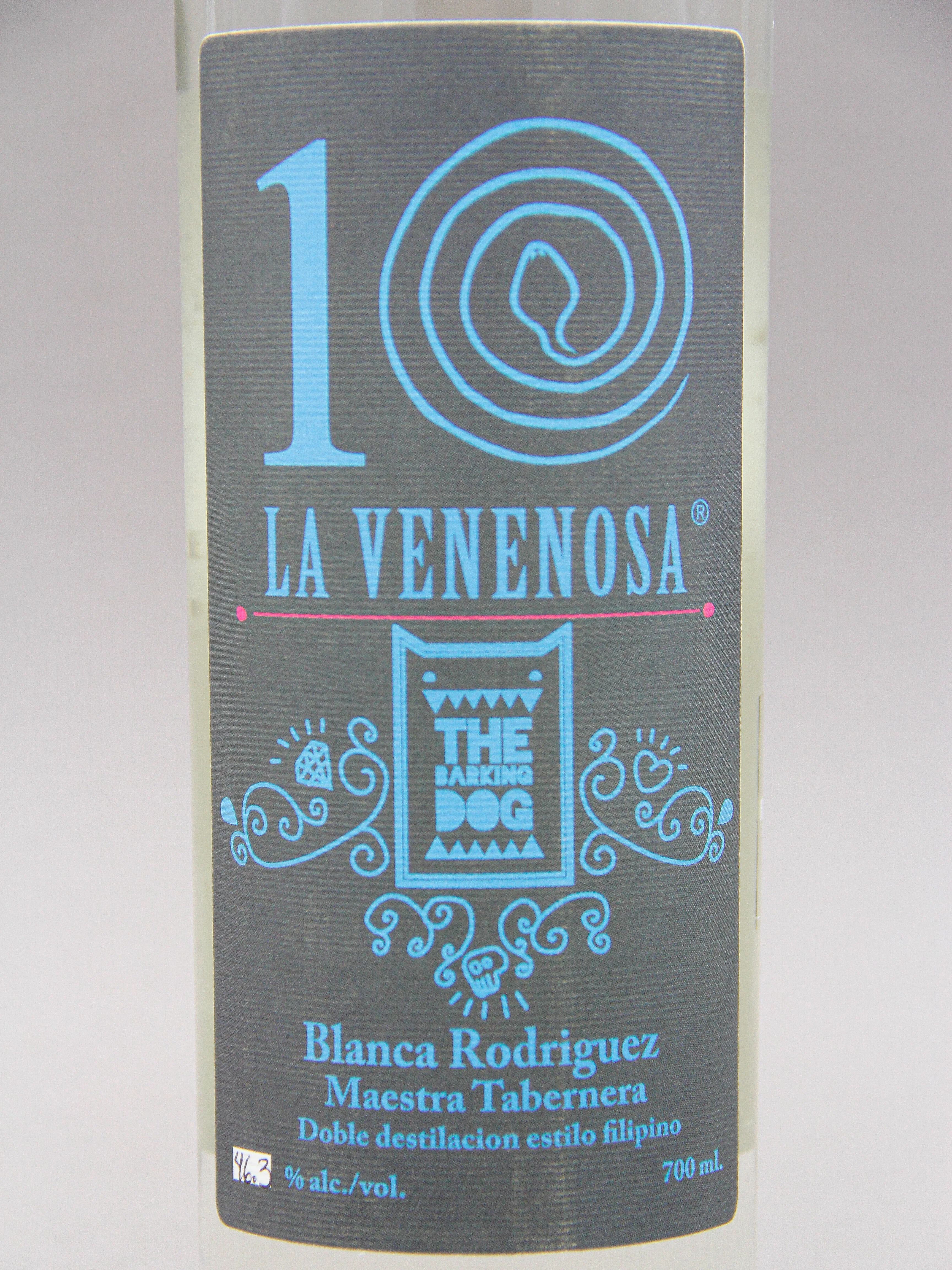 La Venenosa Raicilla, Costa de Jalisco, 10 Years Anniversary of The Barking Dog, Blanca Rodriguez, Lote 1 (46.3%, 70cl) - Image 2