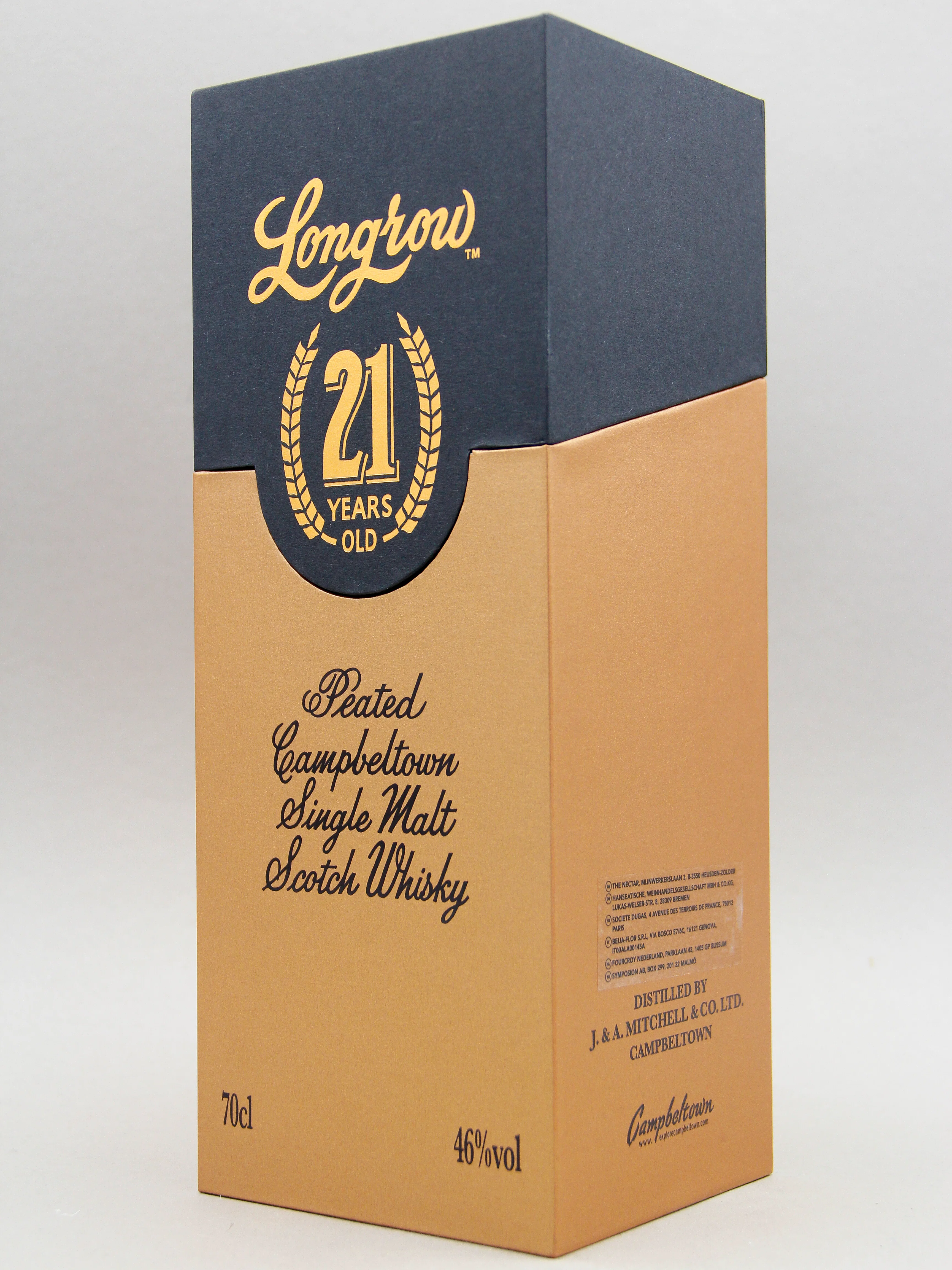 Longrow, 21 Years Old, November 2020, Campbeltown Single Malt Scotch Whisky (46%, 70cl) - Image 2