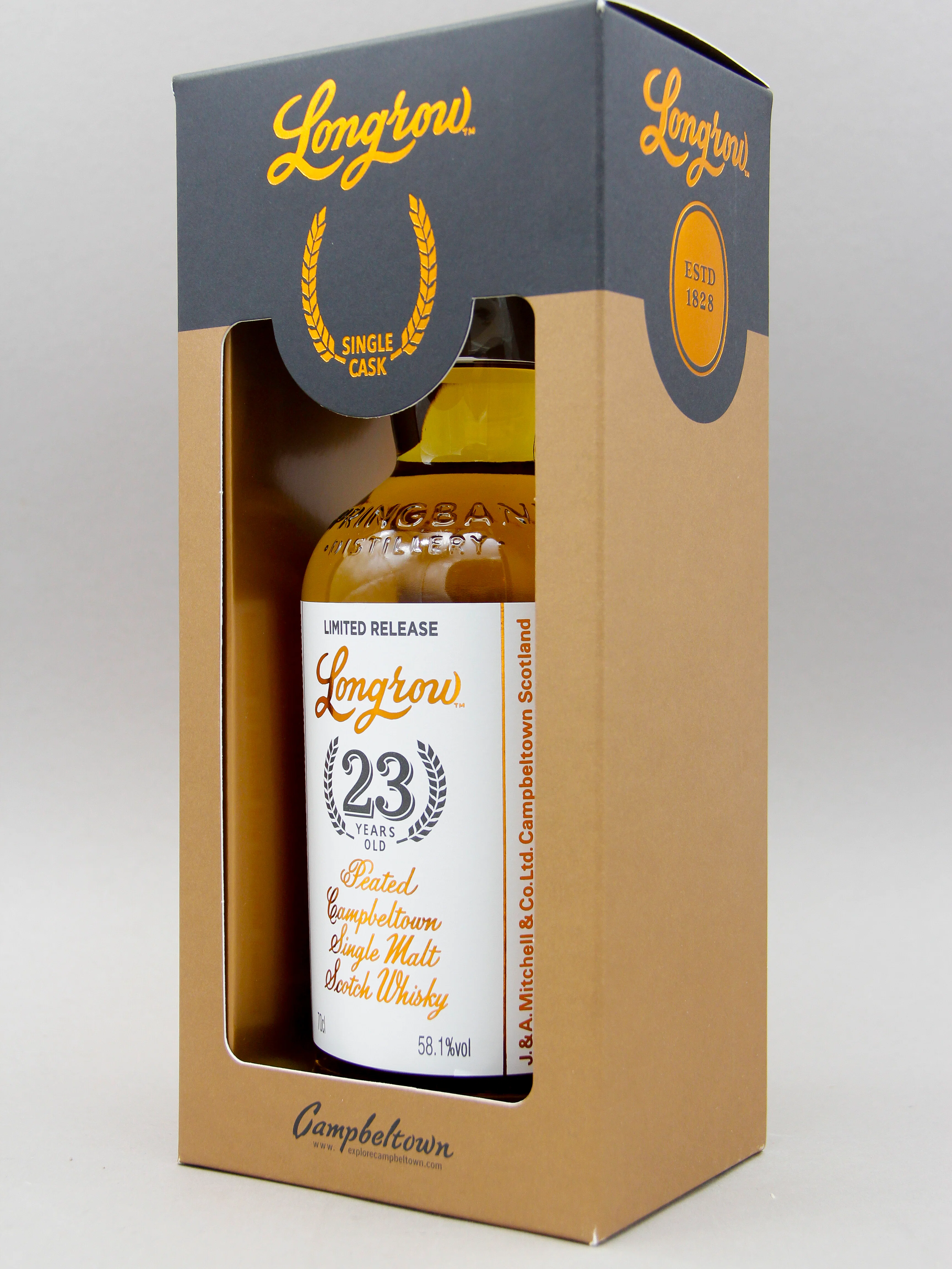 Longrow, 23 Years Old, Cask Strength, February 2022,  Campbeltown Single Malt Scotch Whisky (58.1%, 70cl) - Image 3