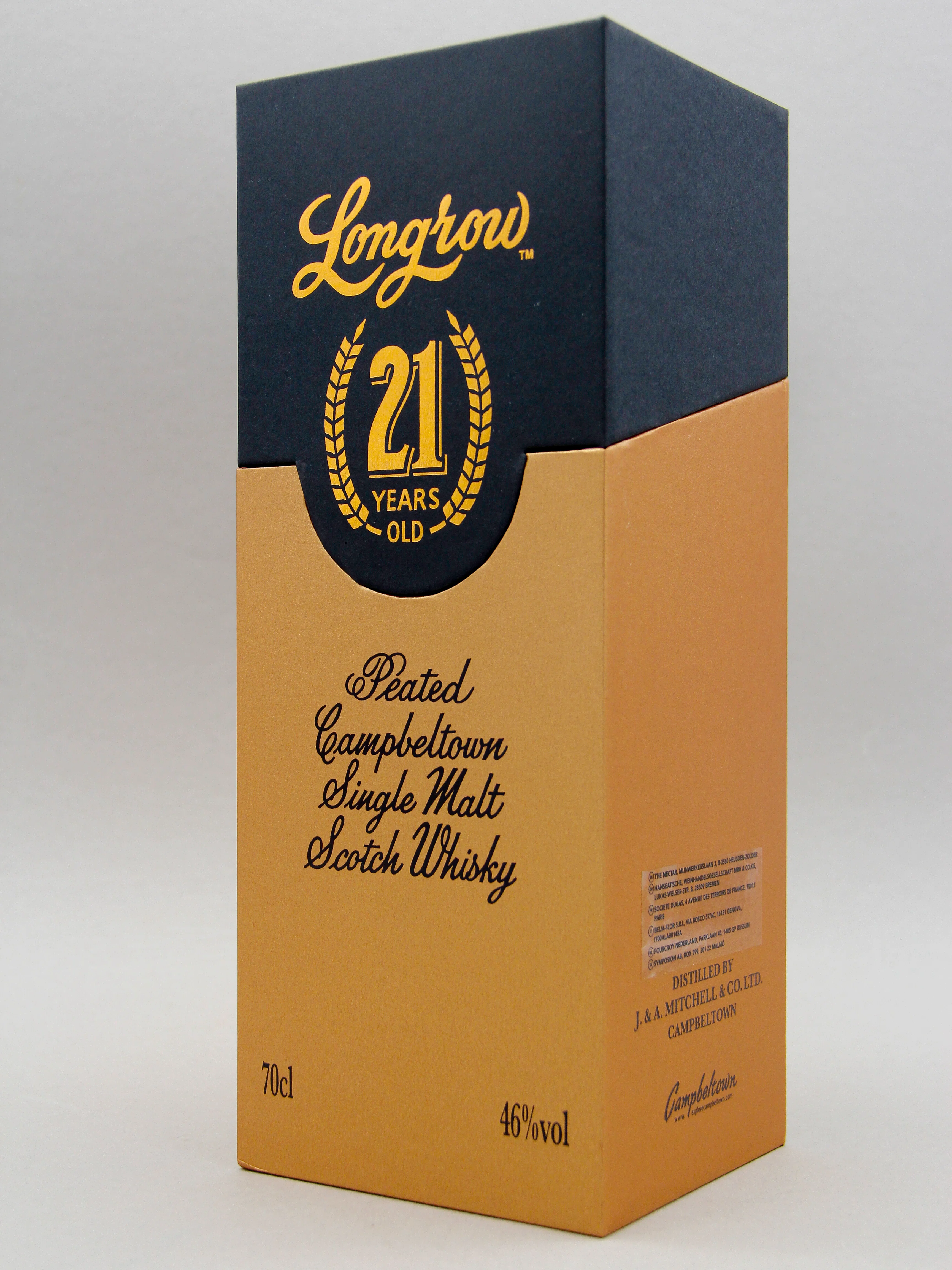 Longrow, 21 Years, November 2022, Campbeltown Single Malt Scotch Whisky (46%, 70cl) - Image 3
