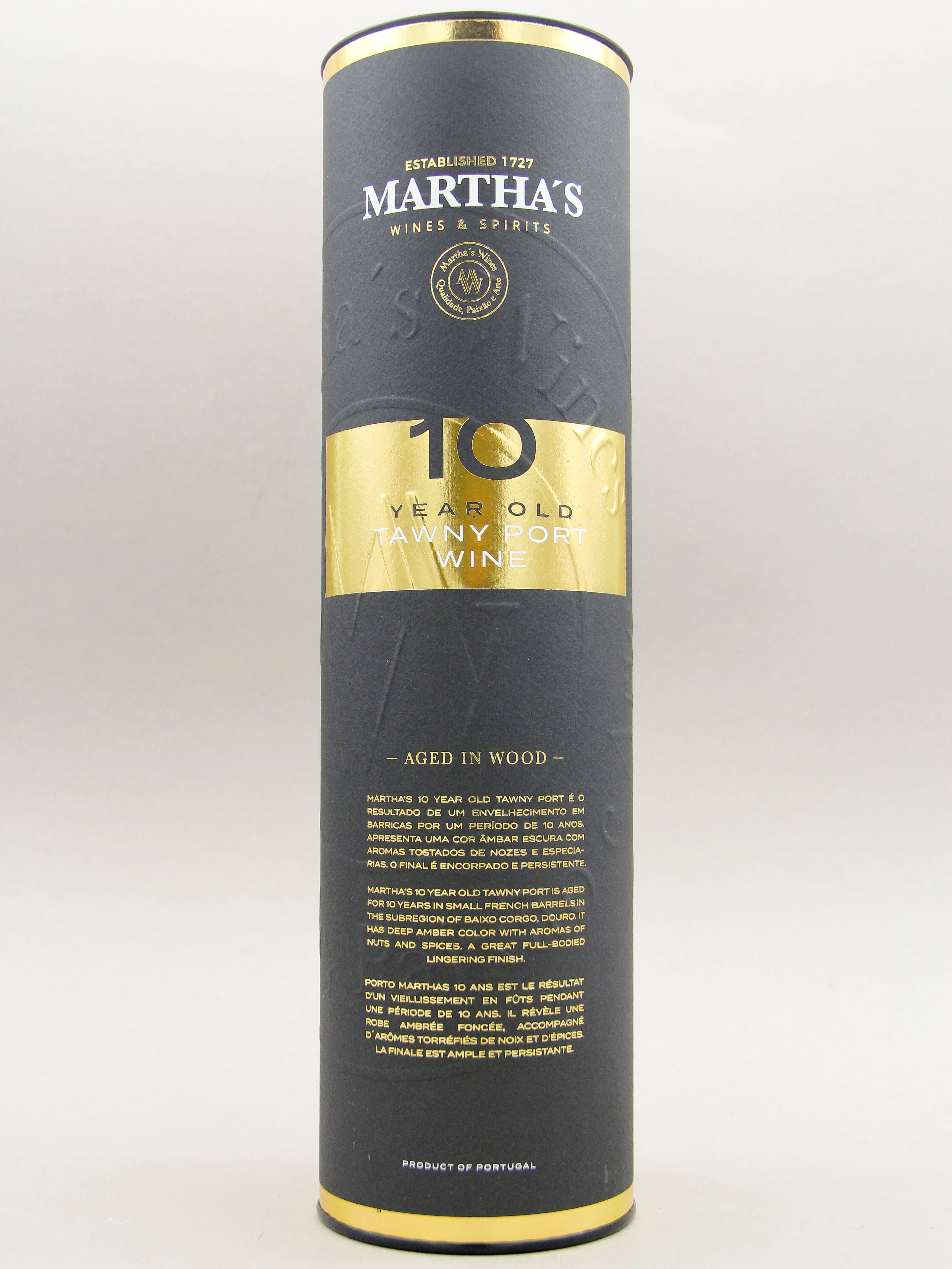 Martha's Classic 10 Year Tawny Port (20%, 75cl) - Image 2
