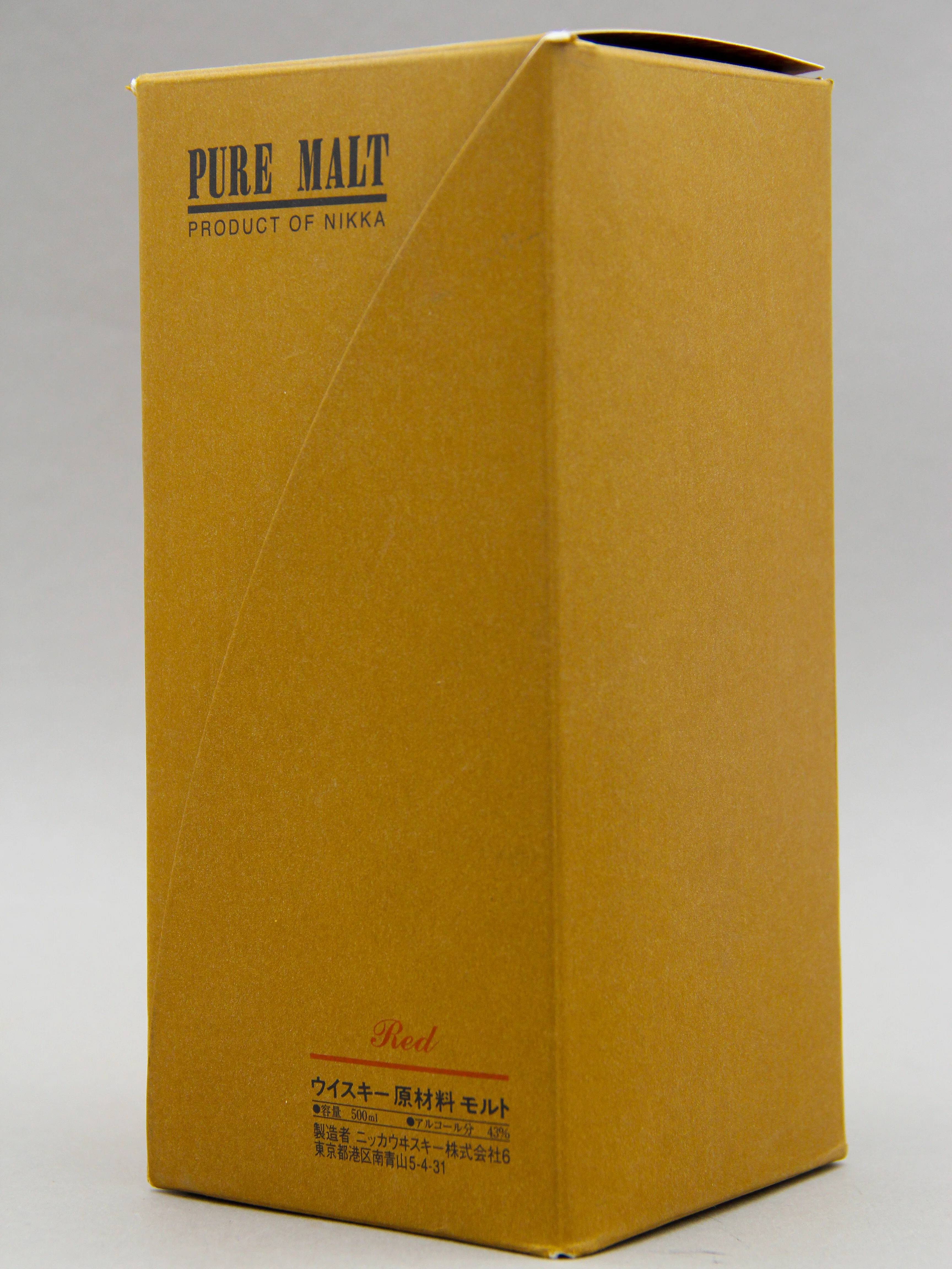 Nikka Whisky Pure Malt, Red, Japan (43%, 50cl) - Image 2