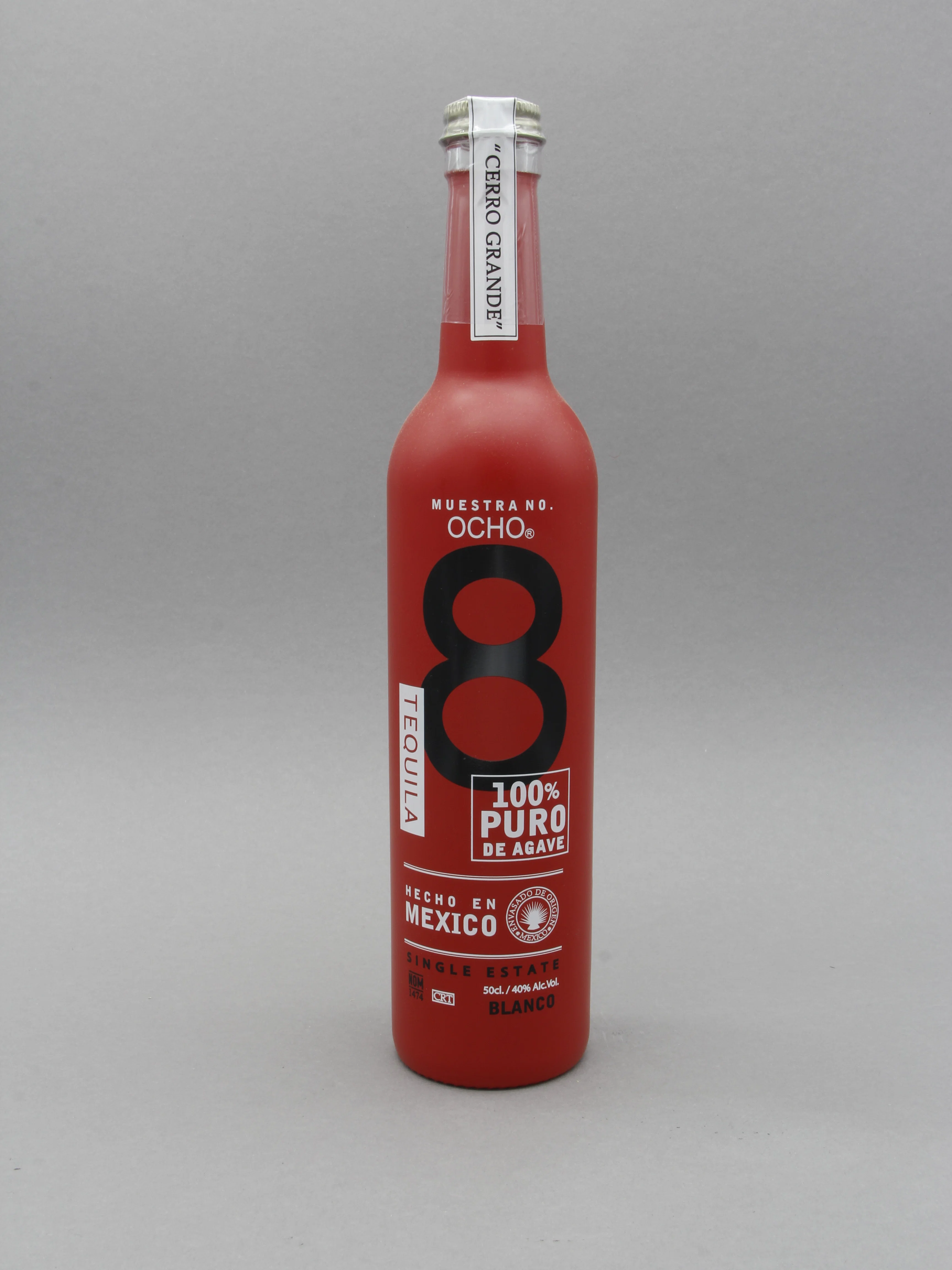 Ocho Blanco Tequila, 100% Puro De Agave (40%, 50cl) - Image 4