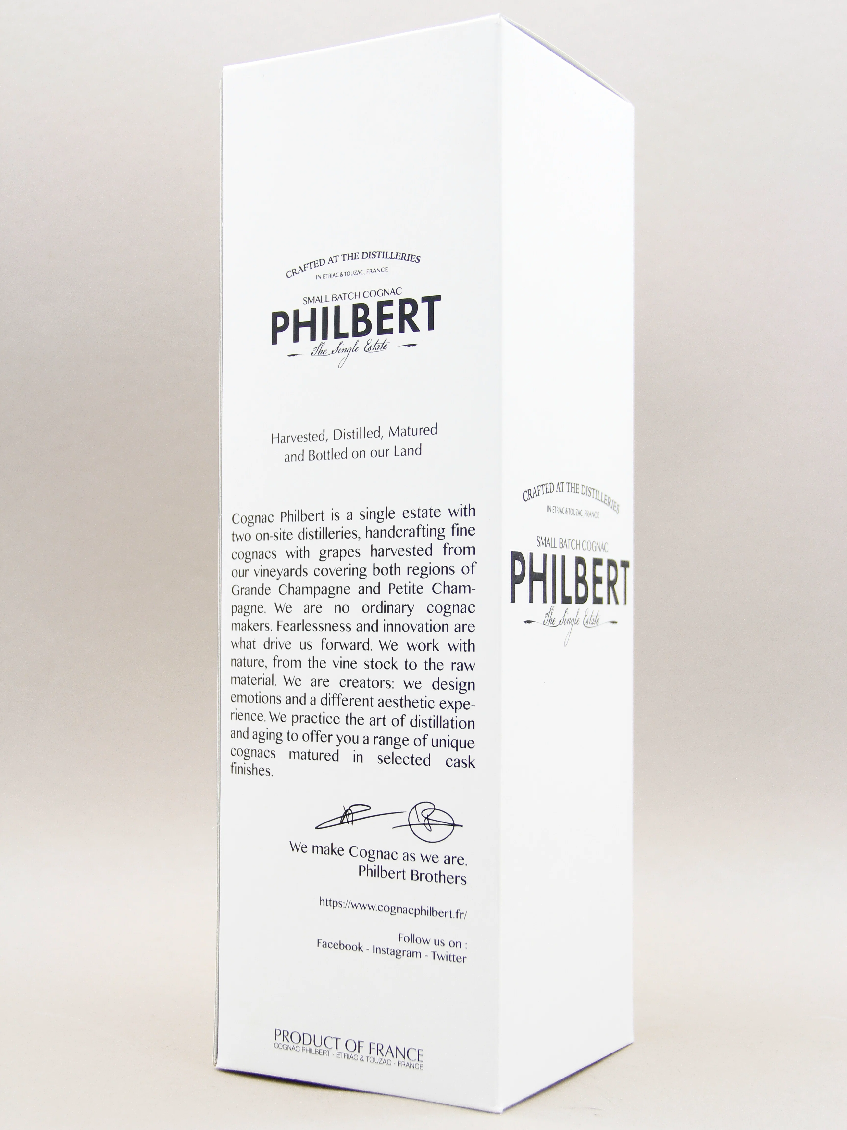 Cognac Philbert Single Estate Rare Cask Oloroso Sherry (40%, 70cl) - Image 3