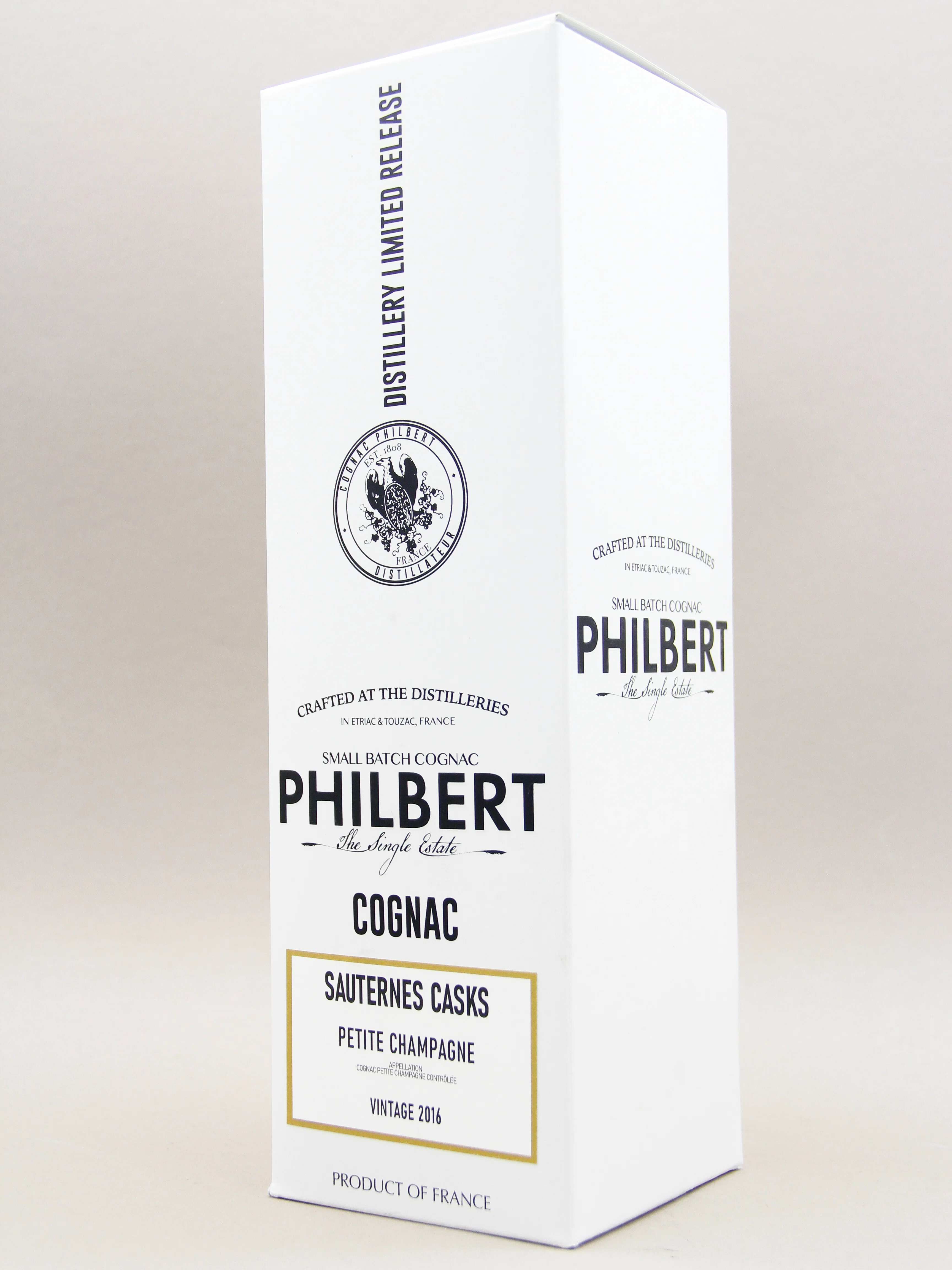 Cognac Philbert Single Estate Sauternes Cask Finish (40%, 70cl) - Image 2
