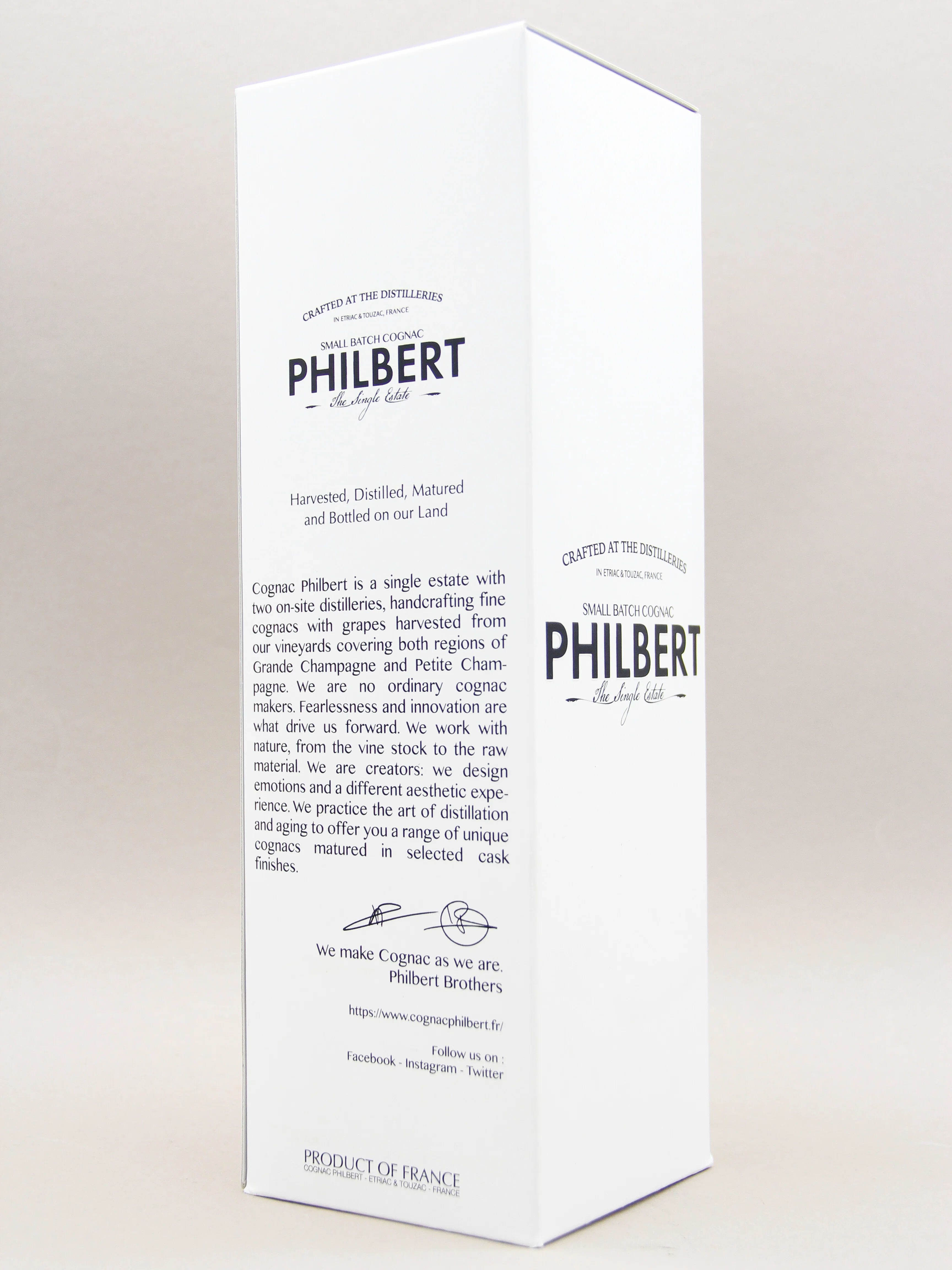 Cognac Philbert Single Estate Sauternes Cask Finish (40%, 70cl) - Image 3