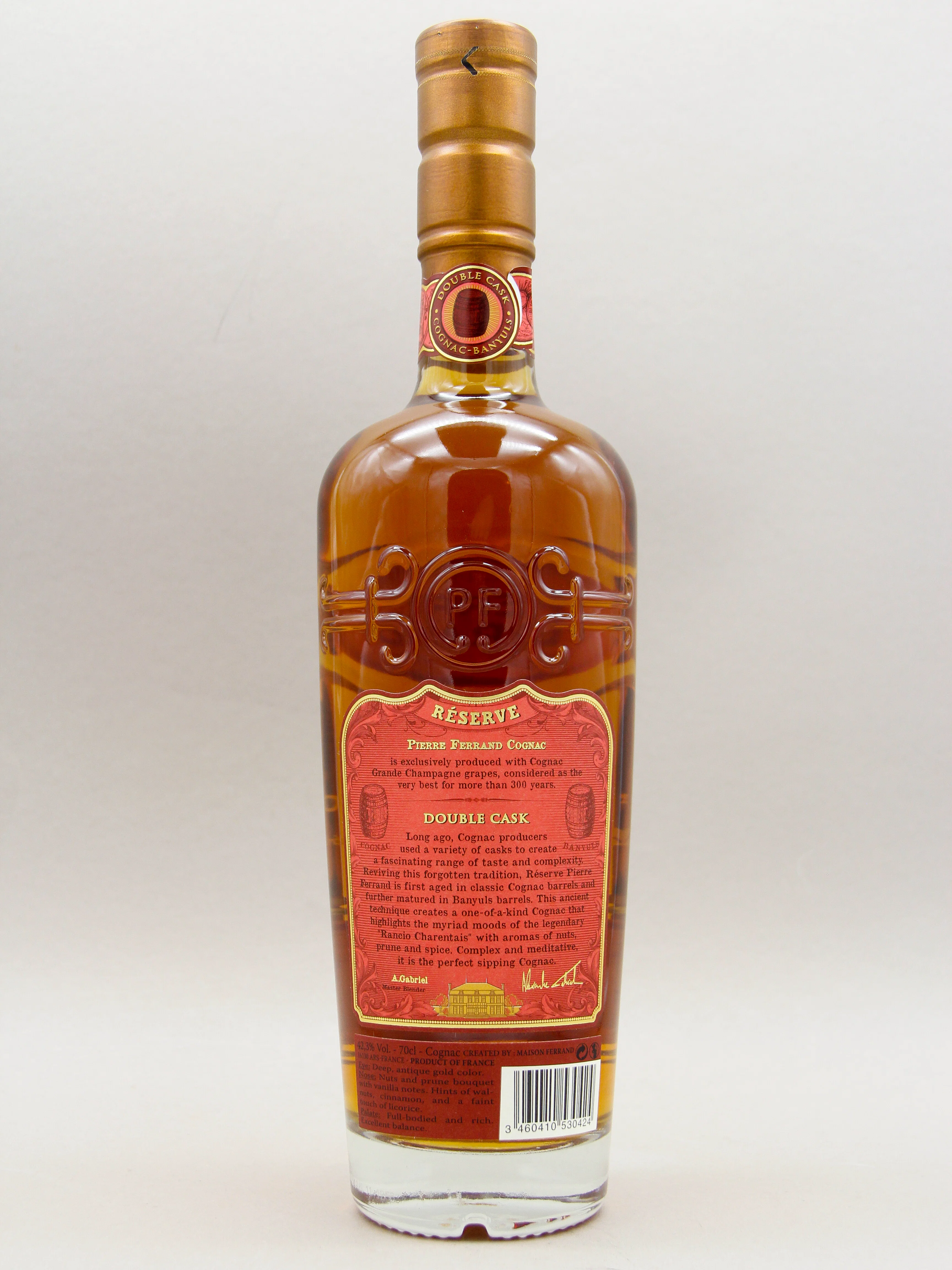 Cognac Pierre Ferrand Reserve, Double Wood (42,3%, 70cl) - Image 2