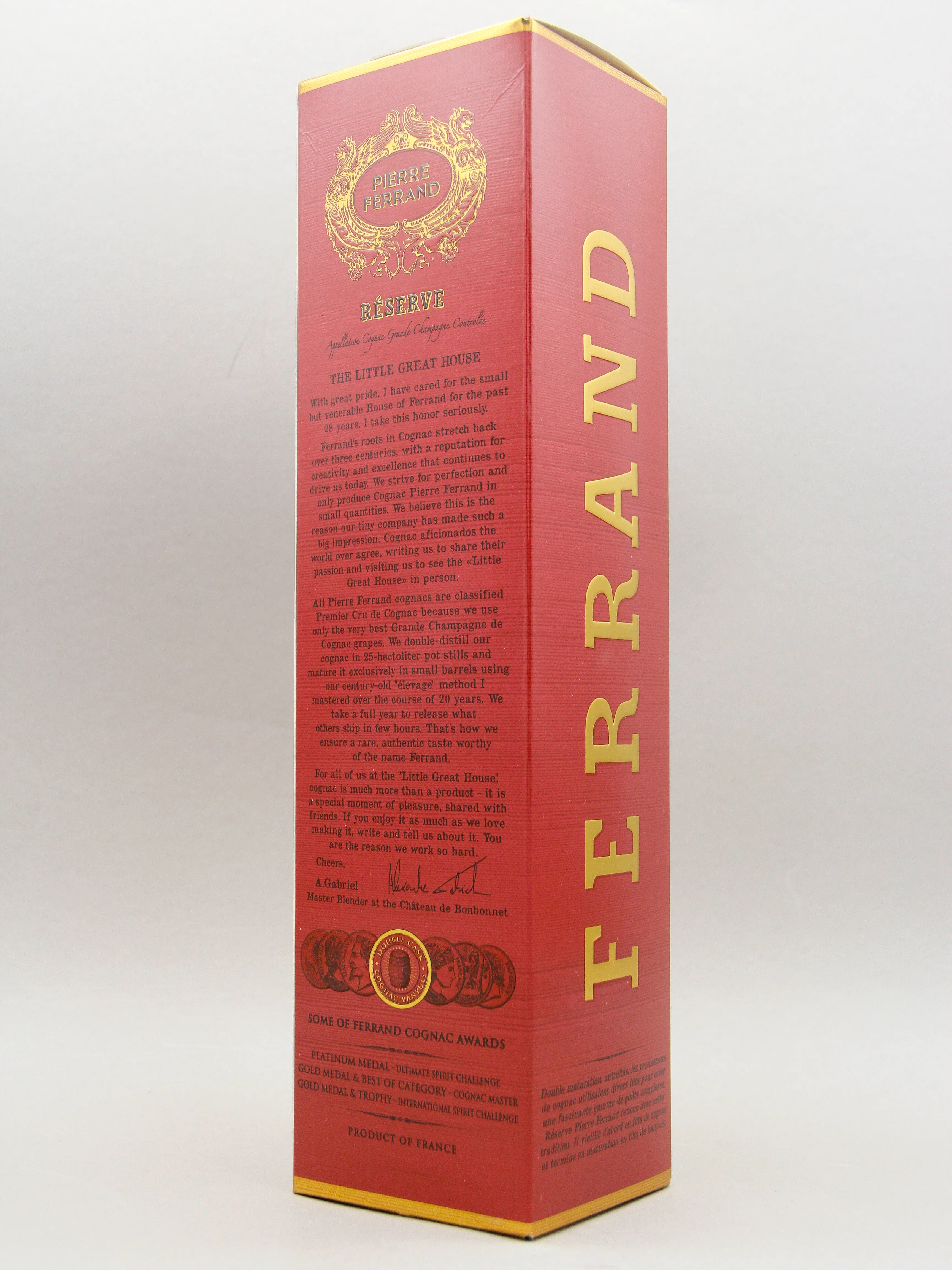 Cognac Pierre Ferrand Reserve, Double Wood (42,3%, 70cl) - Image 4