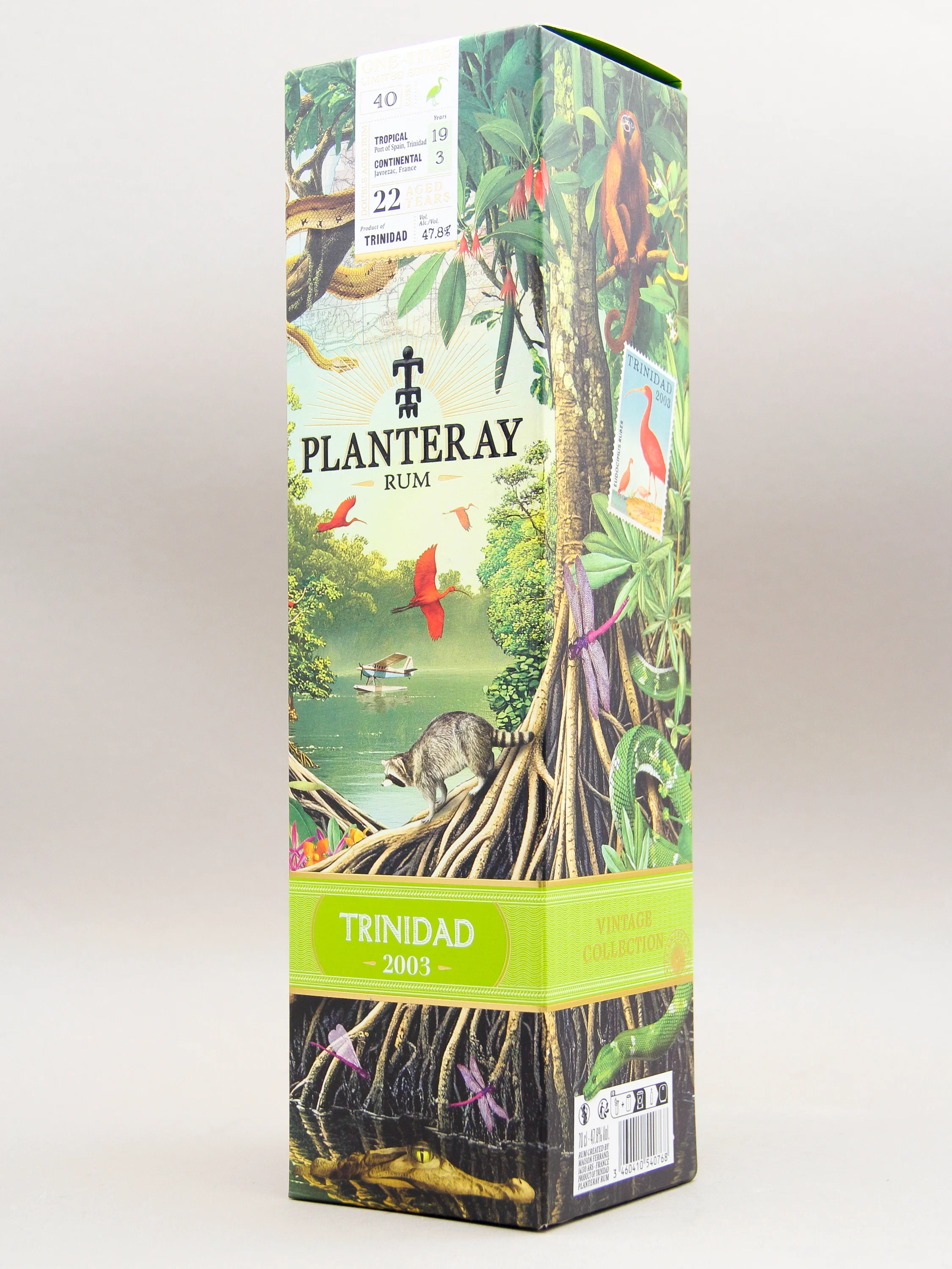 Planteray, Trinidad Rum, Vintage Edition 2003, 22 years (47.8%, 70cl) - Image 2