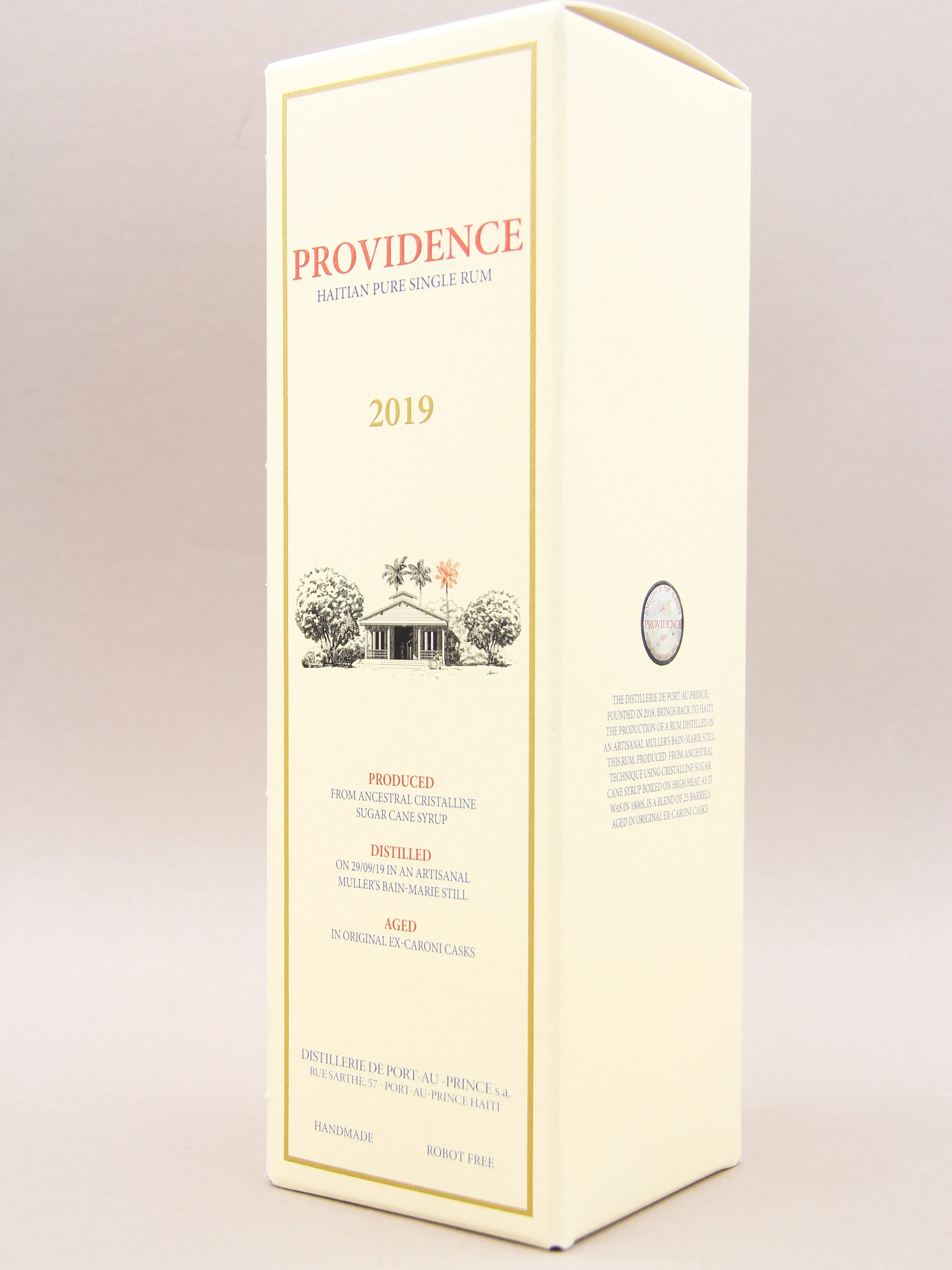 Providence, Haitian Pure Single Rum, 2019, Ex-Caroni Cask, Haiti (52%, 70cl) - Image 2