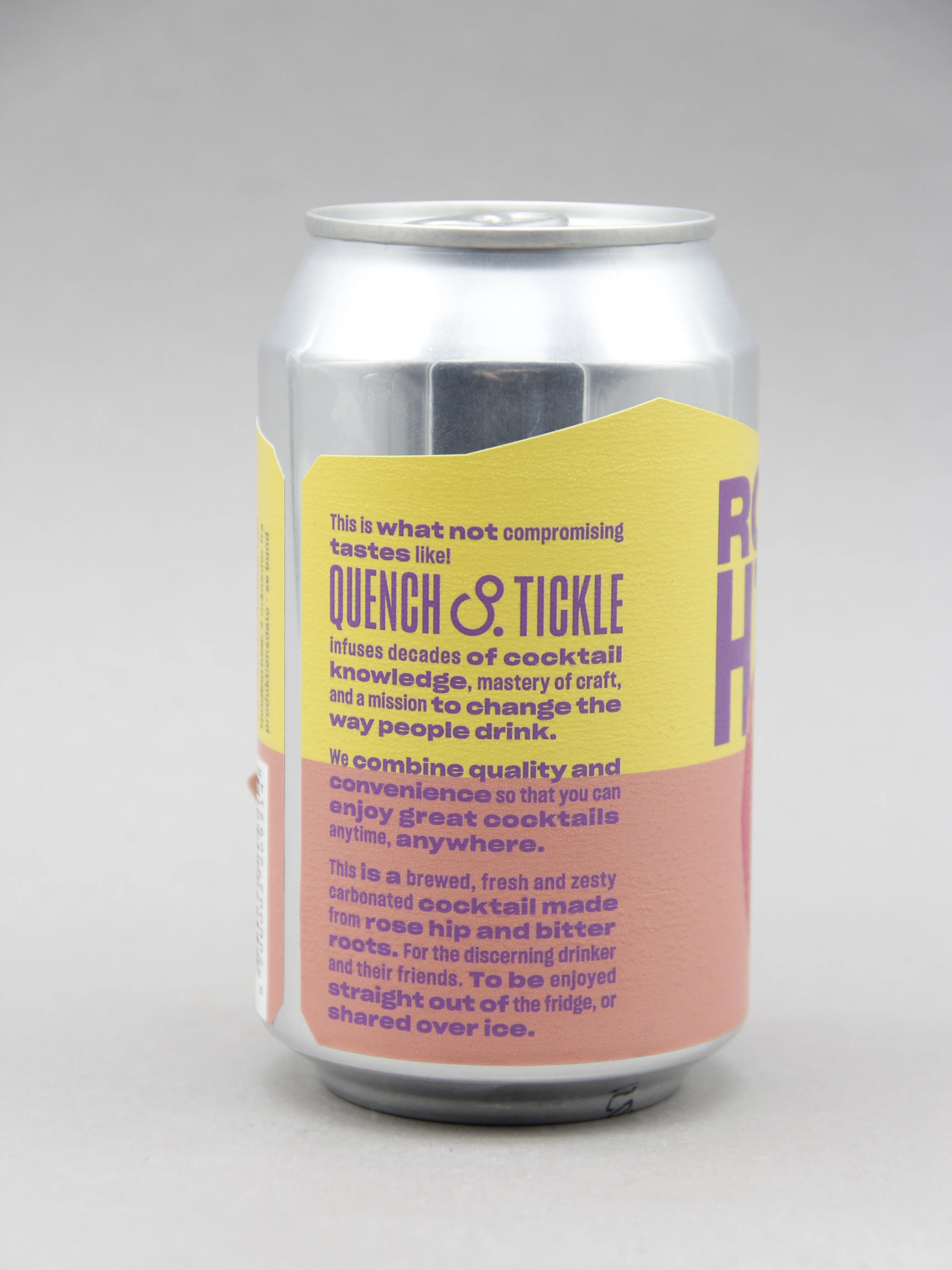 Quench & Tickle: Rooftop Hiking, Zesty Carbonated Cocktail (4.9%, 33cl) - Image 2