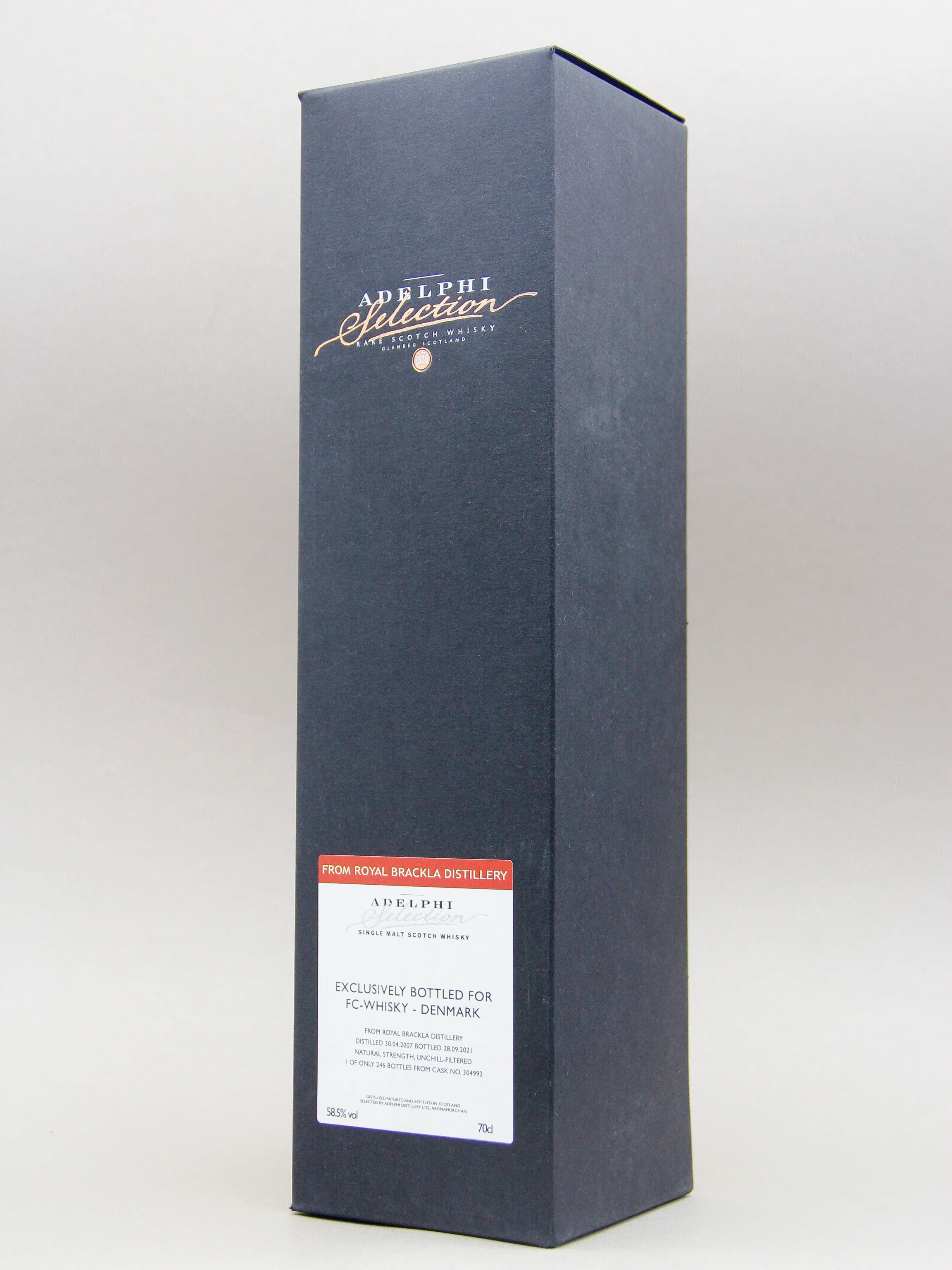 Royal Brackla 2007-2021, Adelphi Selection, Single Malt Scotch Whisky (58.5%, 70cl) - Image 2