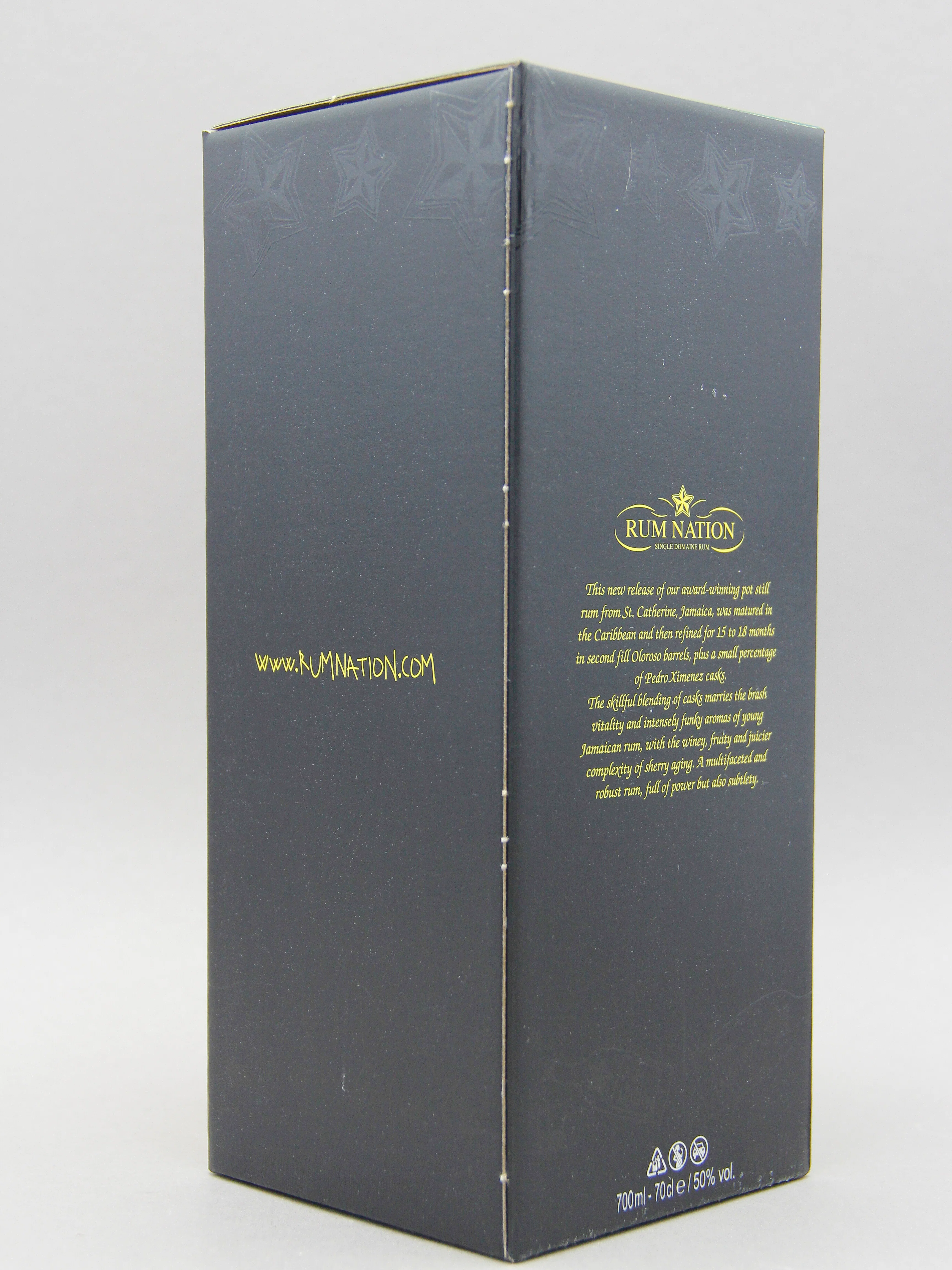 Rum Nation, Jamaica, 5 Years Old, Oloroso Sherry Finish (50%, 70cl) - Image 3